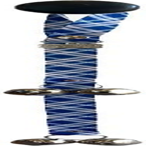 Poochiebells - Dog Bells Toilet Training - Dog Bell for Door Potty Training - Barking Dog Doorbell - Adjustable Length Dog Door Bells and Training Bells - Dog Toilet Training Bell (Starry Night) image number 2