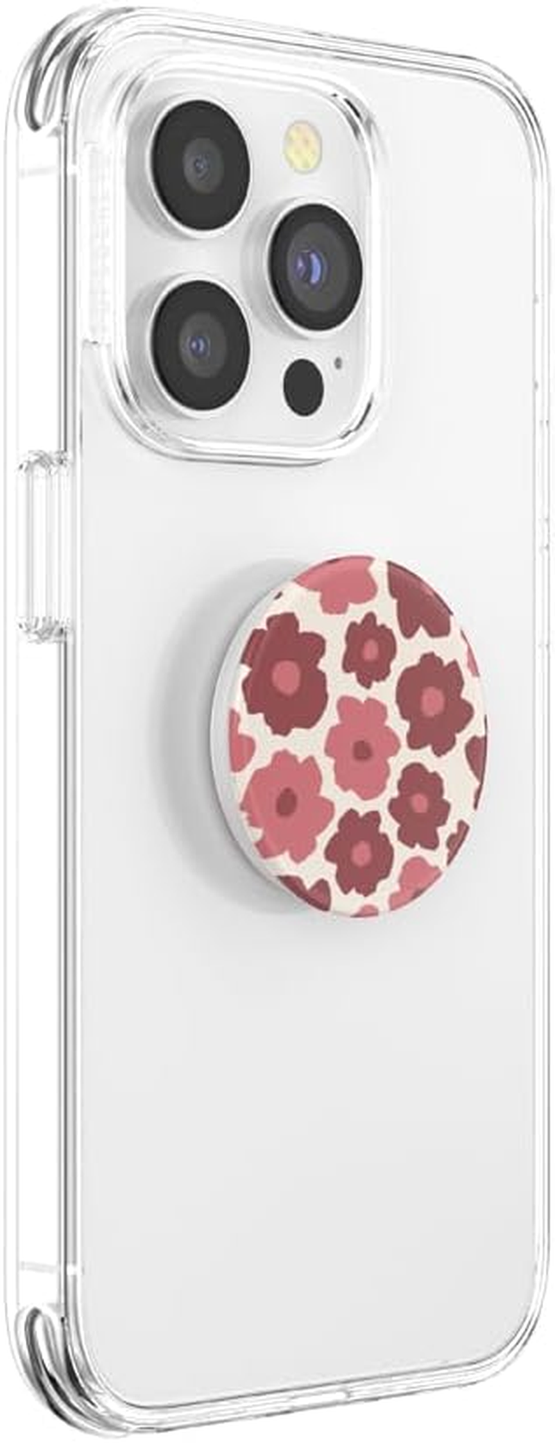 Popsockets Phone Grip with Expanding Kickstand, Adhesive Grip - Mauve Floral