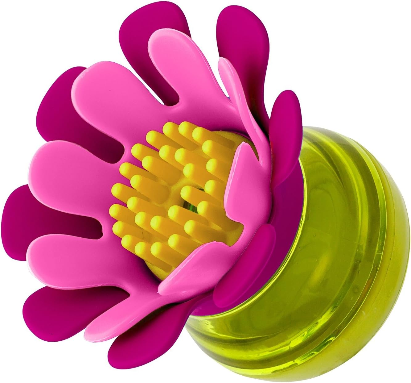 Boon Forb Mini Palm Dish Brush, Pink image number 3