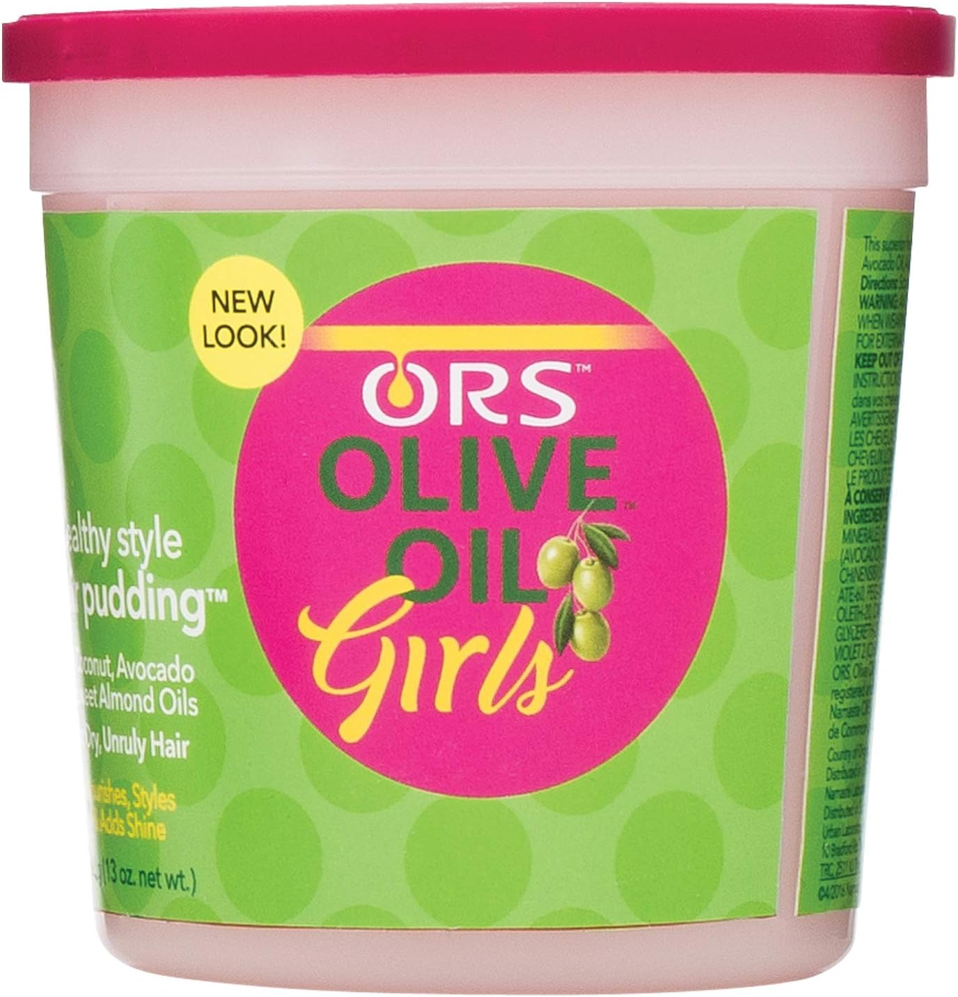 ORS Olive Oil Girls Healthy Style Hair Pudding, 13 Fluid Ounce