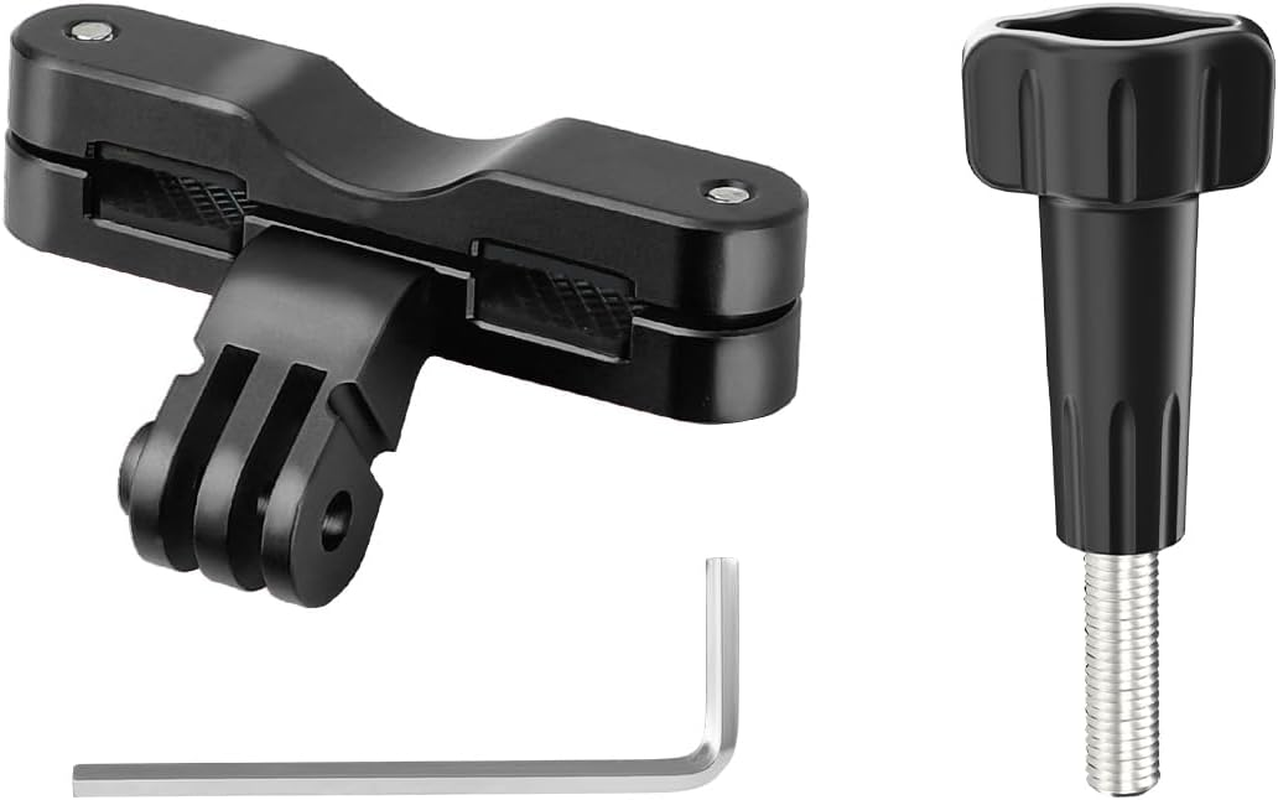 Fututech Bike Seat Mount for Action Camera Mount for Gopro 13/12/11/10/9 Saddle Mount for DJI Osmo Action 5Pro/4/3 for Insta360 Ace Pro 2/Pro Accessories (Black) image number 2