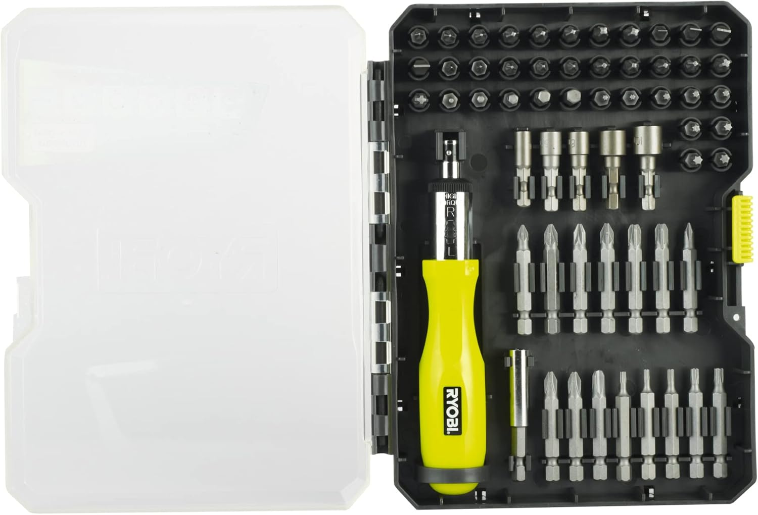 RYOBI 59-Piece Accessory Set 5132002251 RAK59SD (With Screwdriver) image number 1