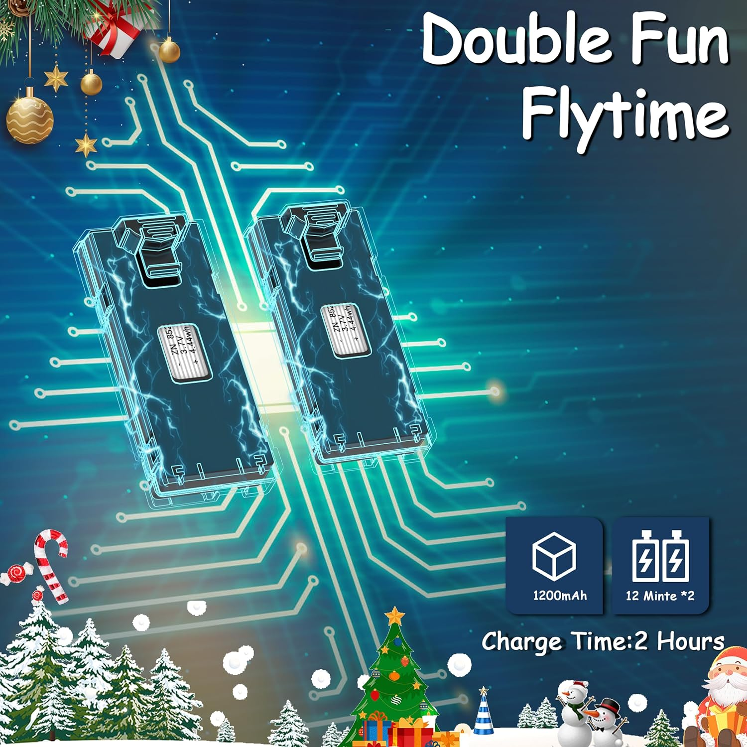 Drone with 4K Camera for Kids/Adults/Beginners | Wipkviey T28 Foldable RC Quadcopter Toys, Birthday Present for Boys Girls with 26-30 Mins Flight (W/2 Modular Batteries and Carrying Case)