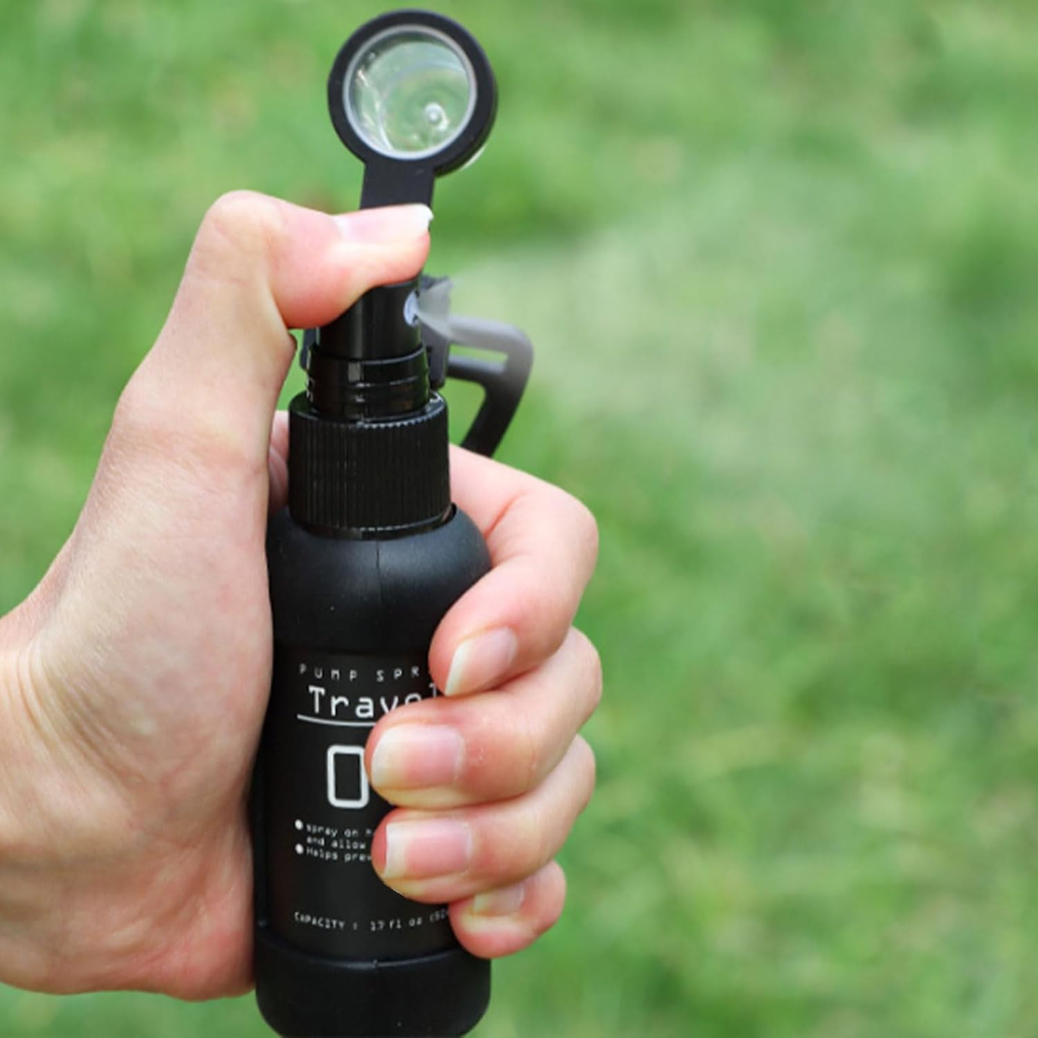 2 Pcs Travel Portable Small Cosmetic Bottles Moisturizing Plastmer Spray Bottles for Camping and Hiking Convenience image number 2