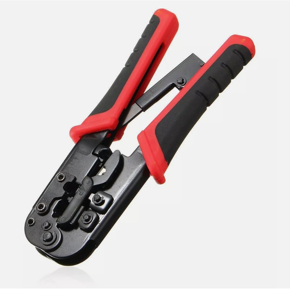 ZONADA Network LAN Wire Crimper RJ45 RJ11 Tool for Ethernet Cable Crimping RJ12 8P8C 6P6C Cutter Phone Plier image number 1