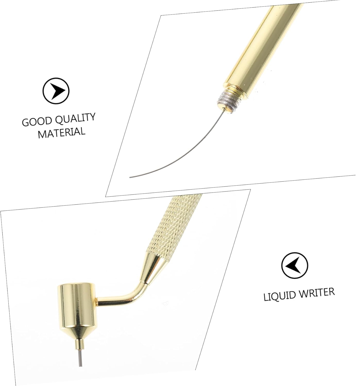 LALAFINA Fluid Writer Pen Fine Line Paint-Mending Pen for DIY Crafts and Detailed Painting image number 5