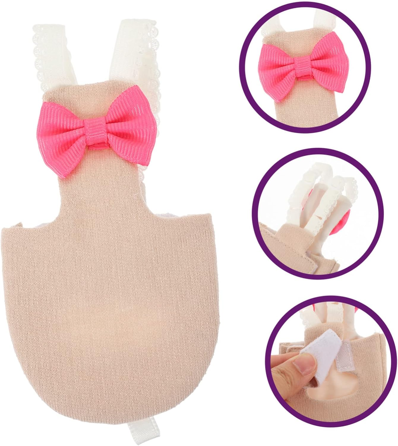 WOONEKY Flying Bird Diapers Bird Costume Parrot Nappies Flight Suit Bird Diaper Suit Parakeet Flight Bird Parrot Diaper Clothes Pigeon Diaper Long Tail Cotton Pigeon Supplies image number 6