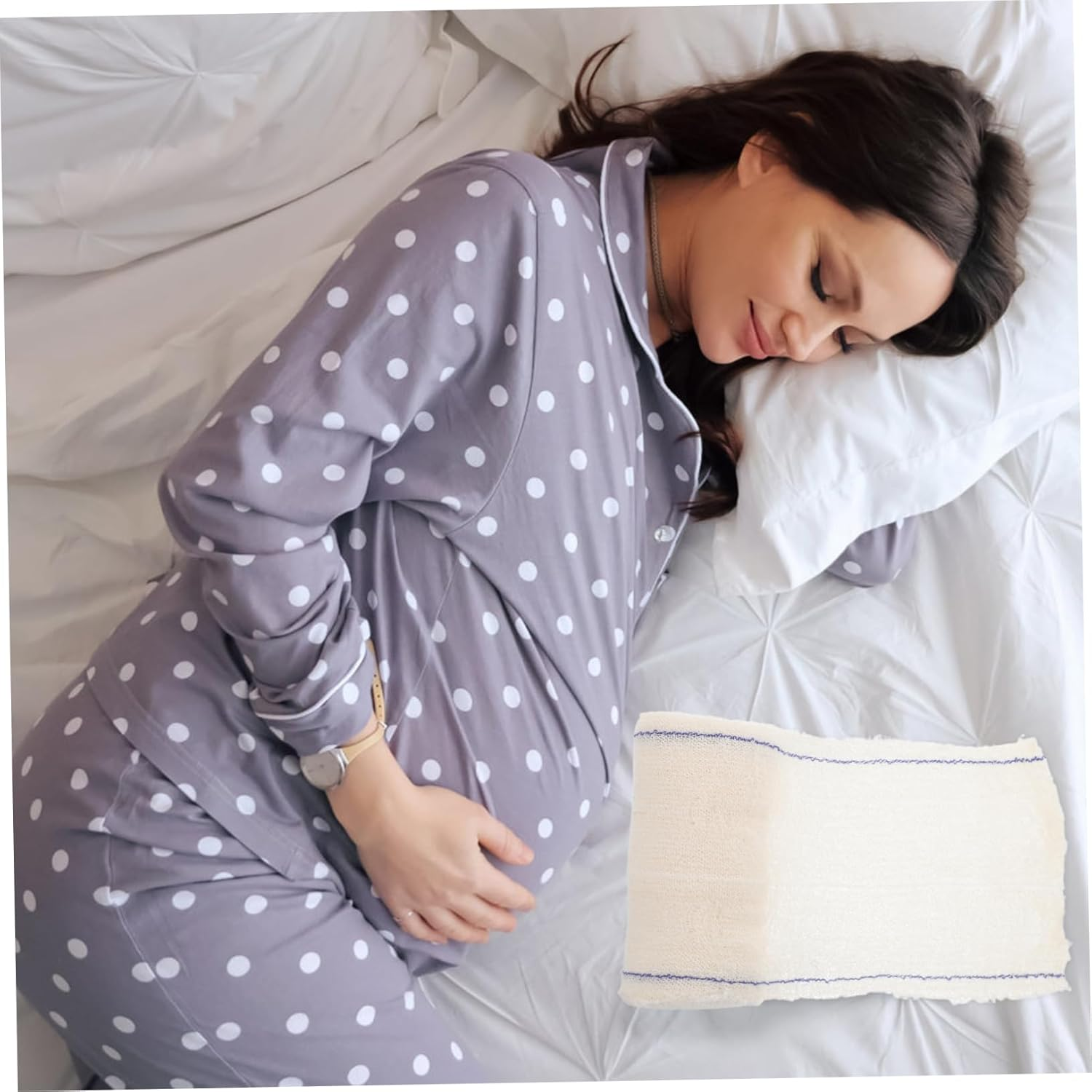 GANAZONO Postpartum Support Band for Women Adjustable Belly Band Chest Wrap Comfortable Breathable Design for Pelvic Correction Enhances Hip Appearance Firmness image number 1