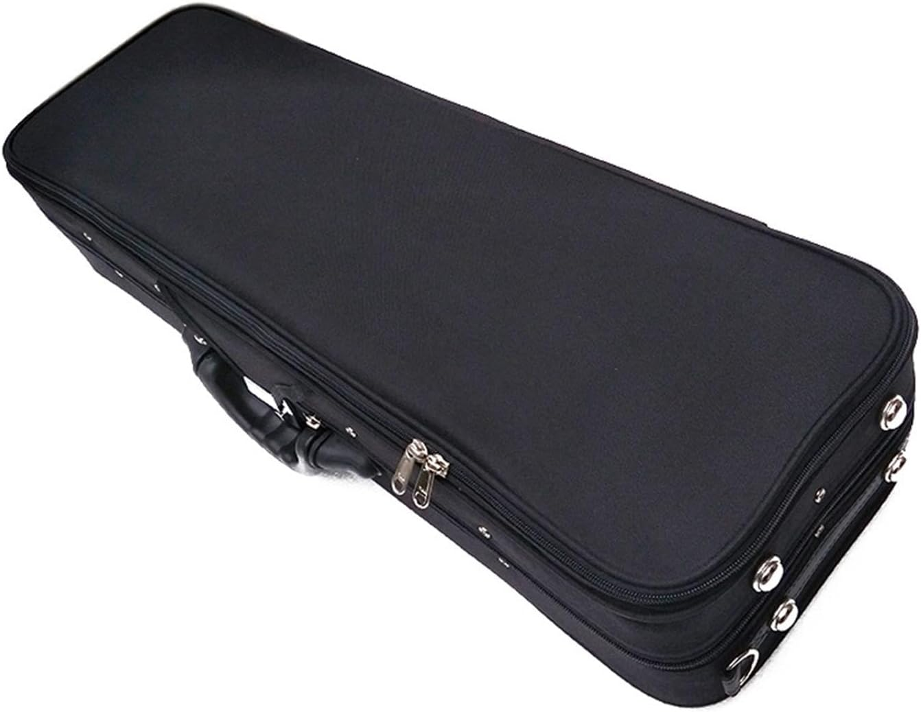 Colaxi Oblong Violin Case Violin Carrying Bag Musical Instrument Accessories Professional Violin Travel Case Oxford Cloth Violin Case for Beginner, 78.2Cmx25.2Cm image number 2