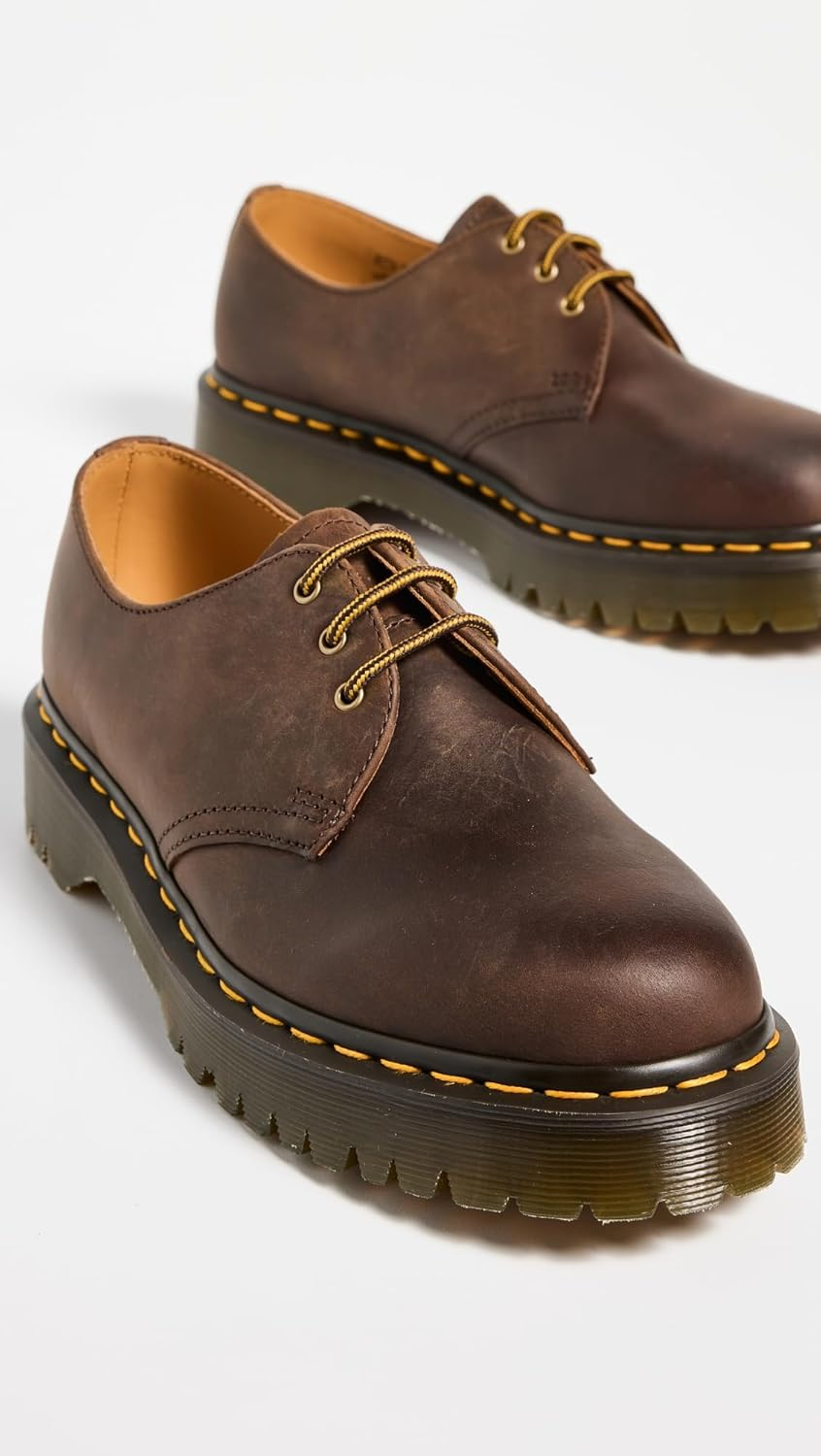 Dr. Martens 1461 Bex Dark Brown Crazy Horse UK 3 (US Men'S 4, Women'S 5) Medium image number 5