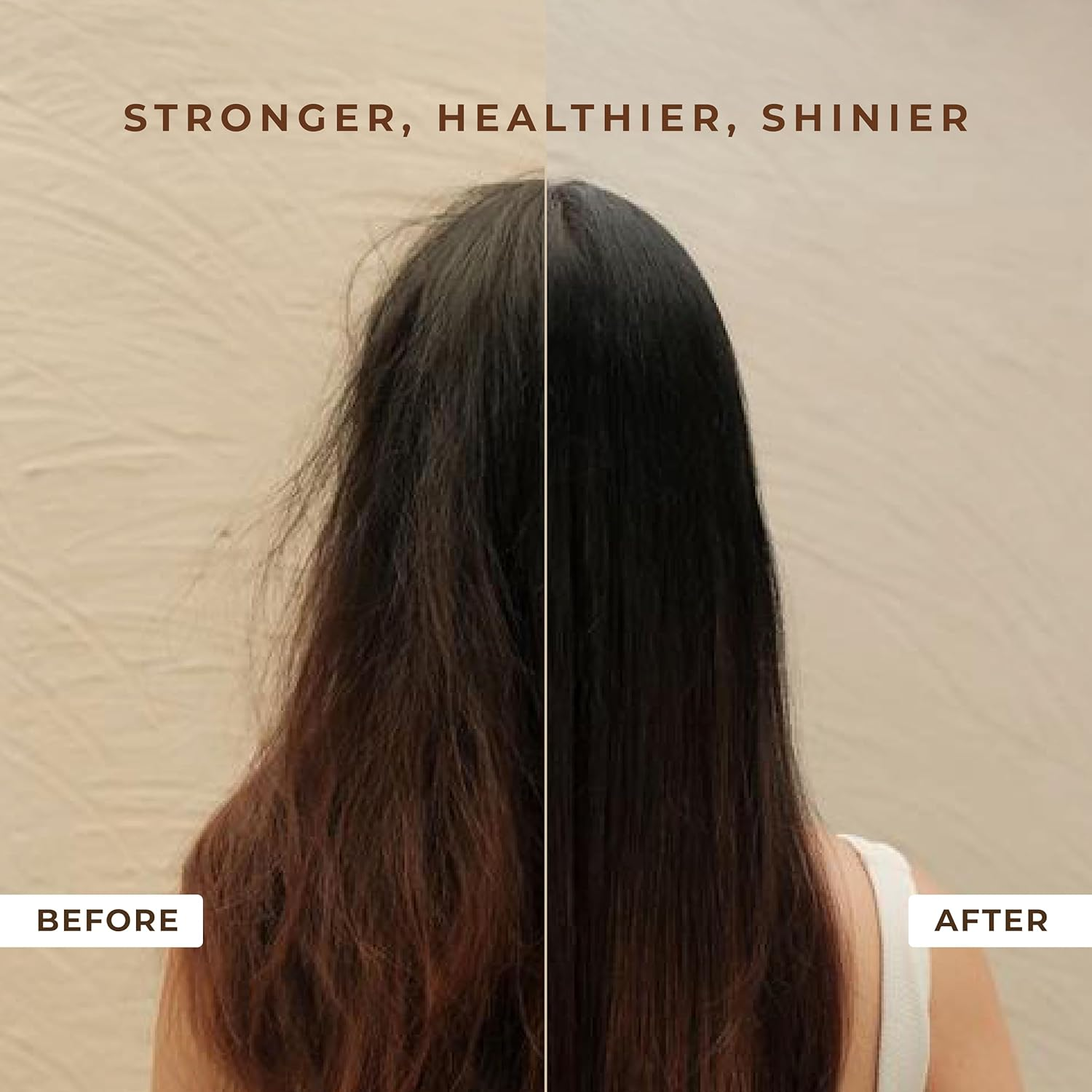 Naturali Daily Strength & Nourish Shampoo with Rice Water & Macadamia Nut Oil | Makes Hair Stronger | Paraben and Sulphate Free Shampoo | Dry Frizzy Hair Shampoo | 200 Ml image number 2