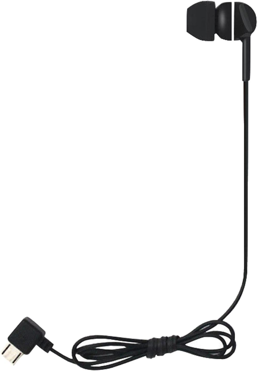 Single Side Mono Wire Earphone in Ear Only Wired USB 5 Pins Port Universal