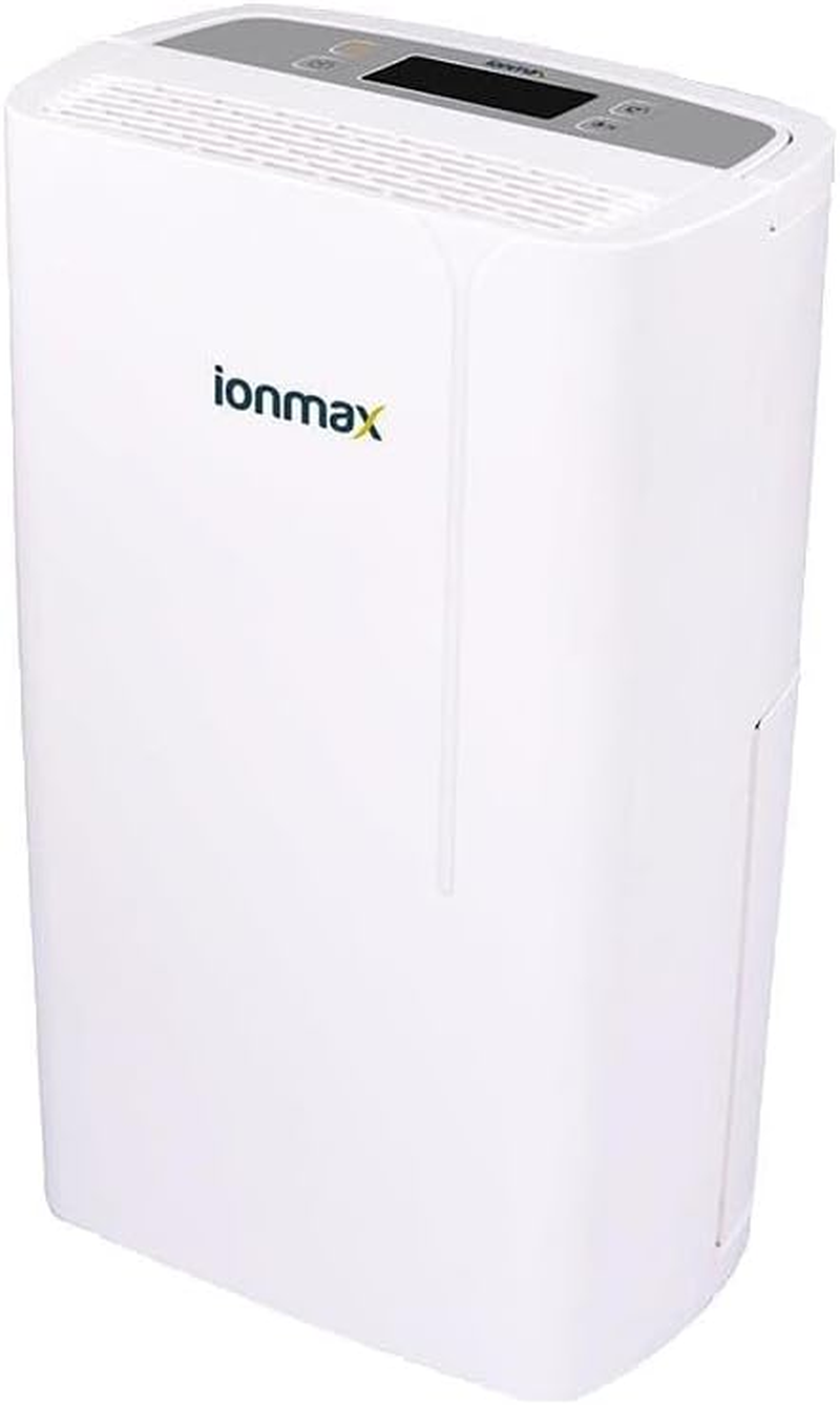 IONMAX 12L per Day Compressor Dehumidifier, 2 + 2 Year Warranty, White image number 1