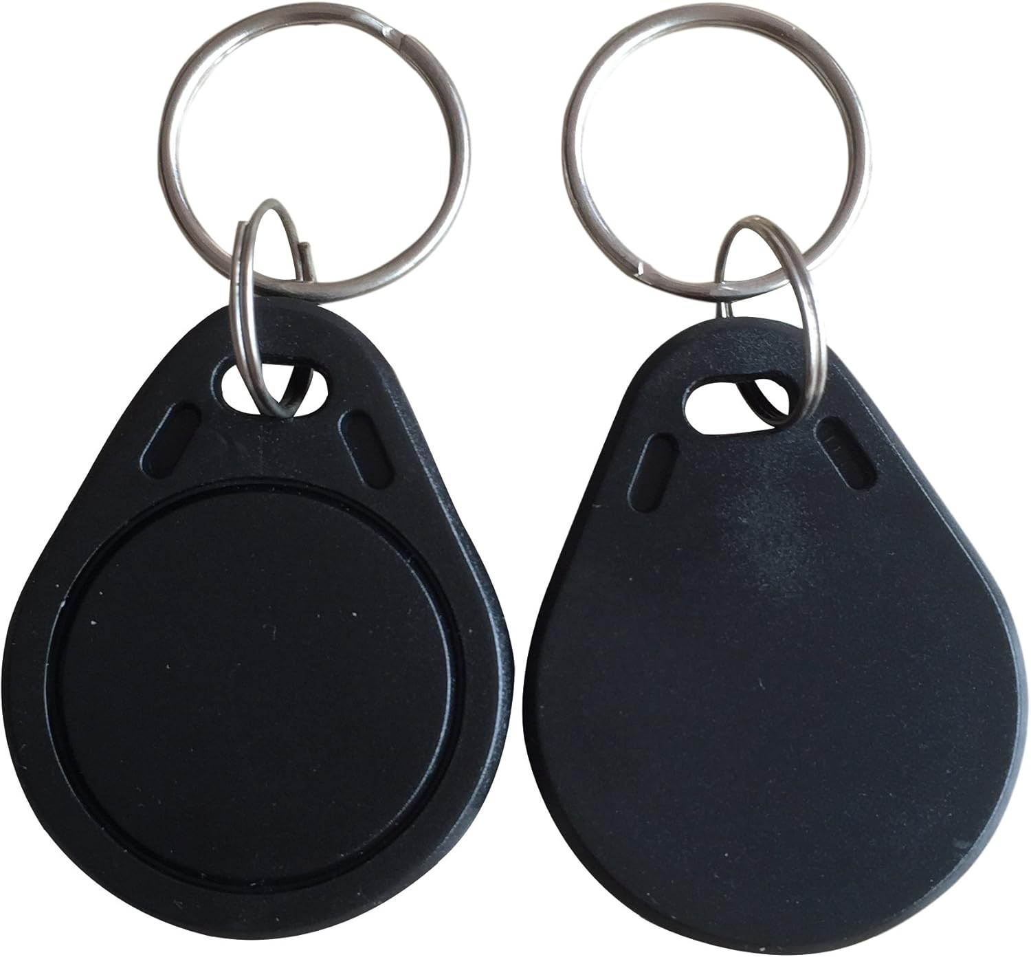 YARONGTECH Rfid Key Fob 13.56MHZ RFID 1K Access Control Tags (Pack of 10) (Black)