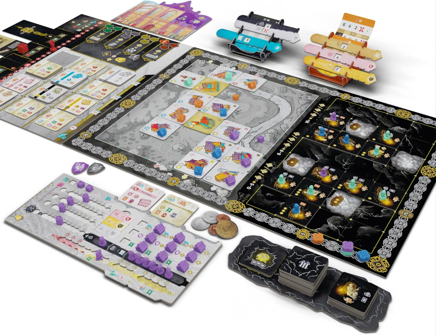 Czech Games Edition Kutna Hora - the City of Silver Board Game for 4 Players, Ages 13+ image number 5