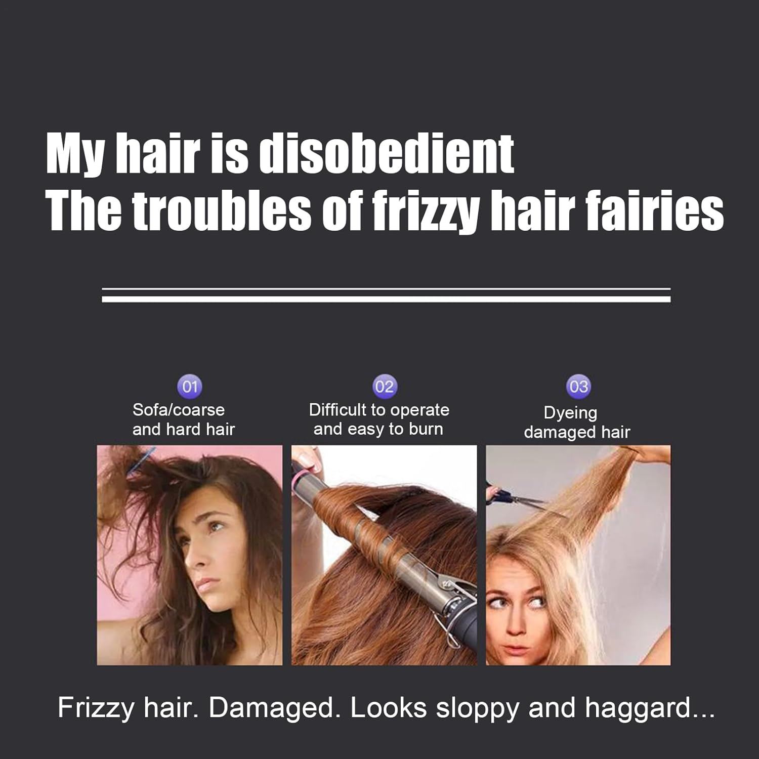 YNPQTDS Cordless Hair Straightener Brush,Heated Straightener | 4 Temp Settings Anti-Scald Fast Heating Styling Tools for Smooth Shiny Hair Less Frizz Home Travel Girls Women Professional Salon image number 5