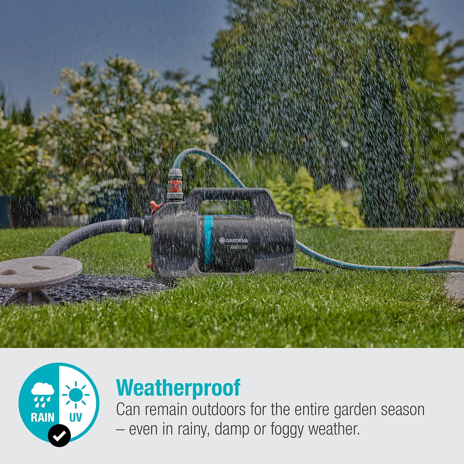 Gardena Garden Pump 4200 Silent (4200 Litres per Hour)