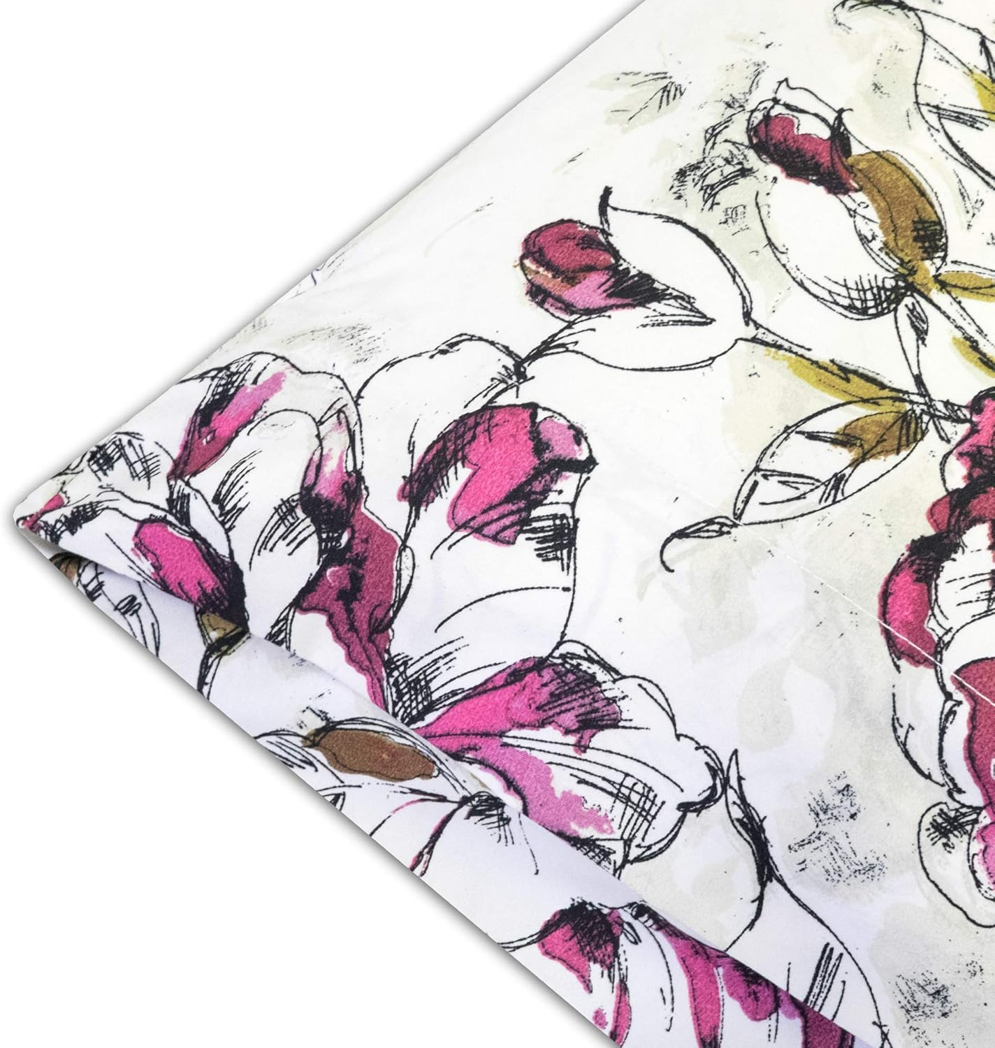 Sweet Home Collection 1800 Thread Count Bed Set Egyptian Quality Brushed Microfiber 4 Piece Deep Pocket Sheets, Full, Dolce image number 1