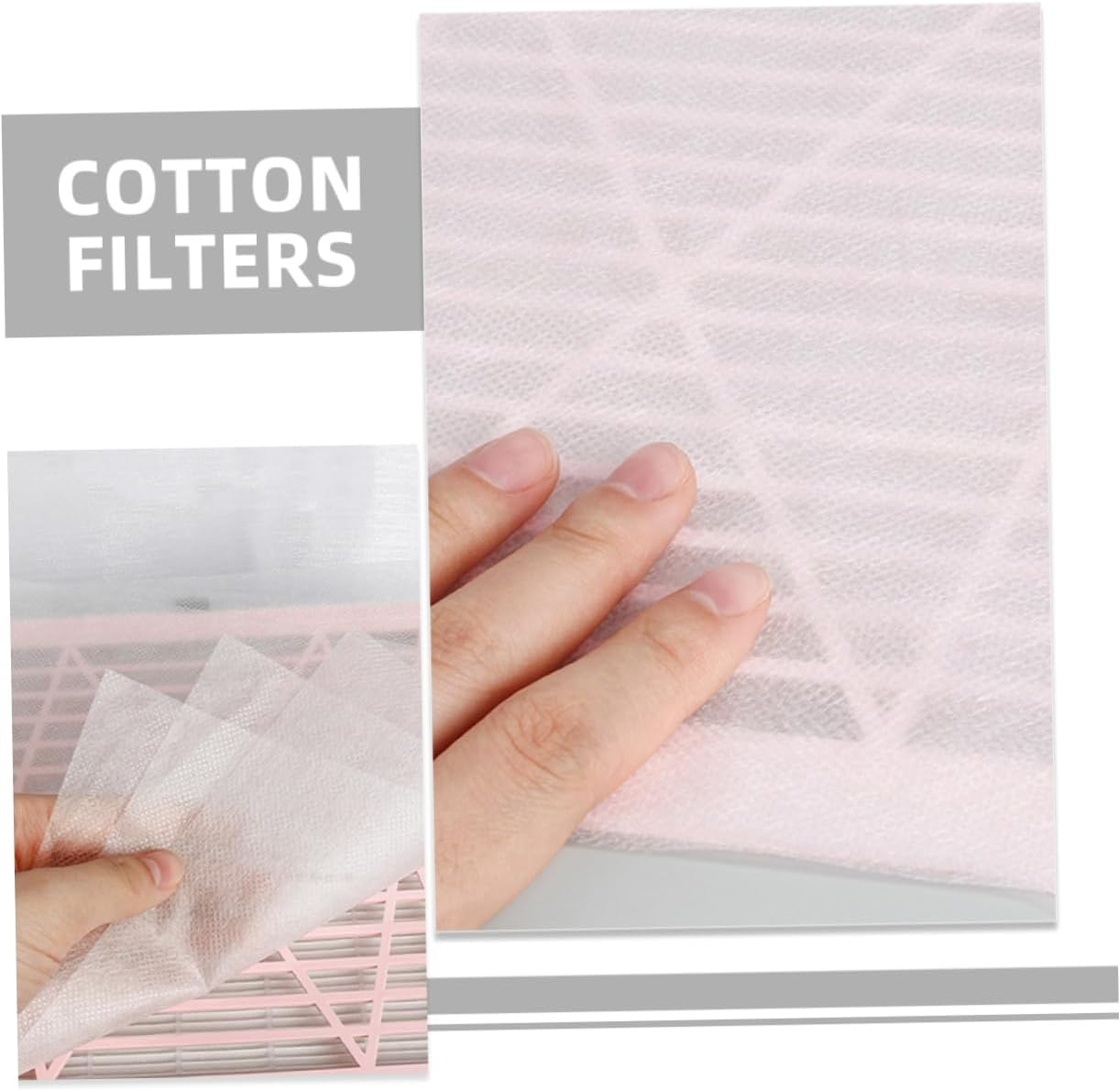 Beatifufu 100Pcs Nail Dust Collector Filters for Efficient Filtration and Easy Replacement for Nail Salons and Home Use Enhances Suction Power and Cleaning Performance image number 3