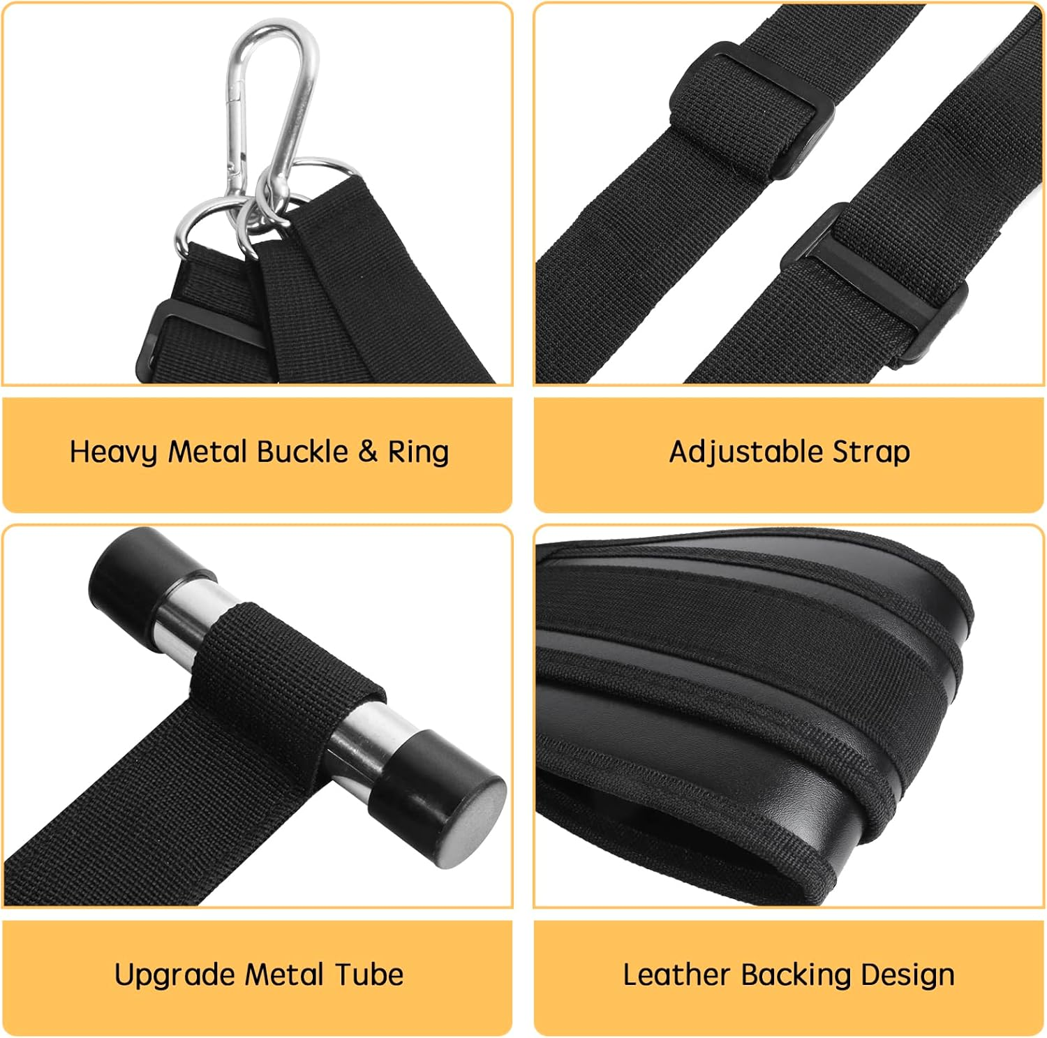 BDSM Door Sex Toys Sex Swing Bondage Slave Leather Soft Plush Sex Slings with Adjustable Straps, Hanging Door Handcuffs Leg Restraints Spreader Adult Toys for Couple image number 1