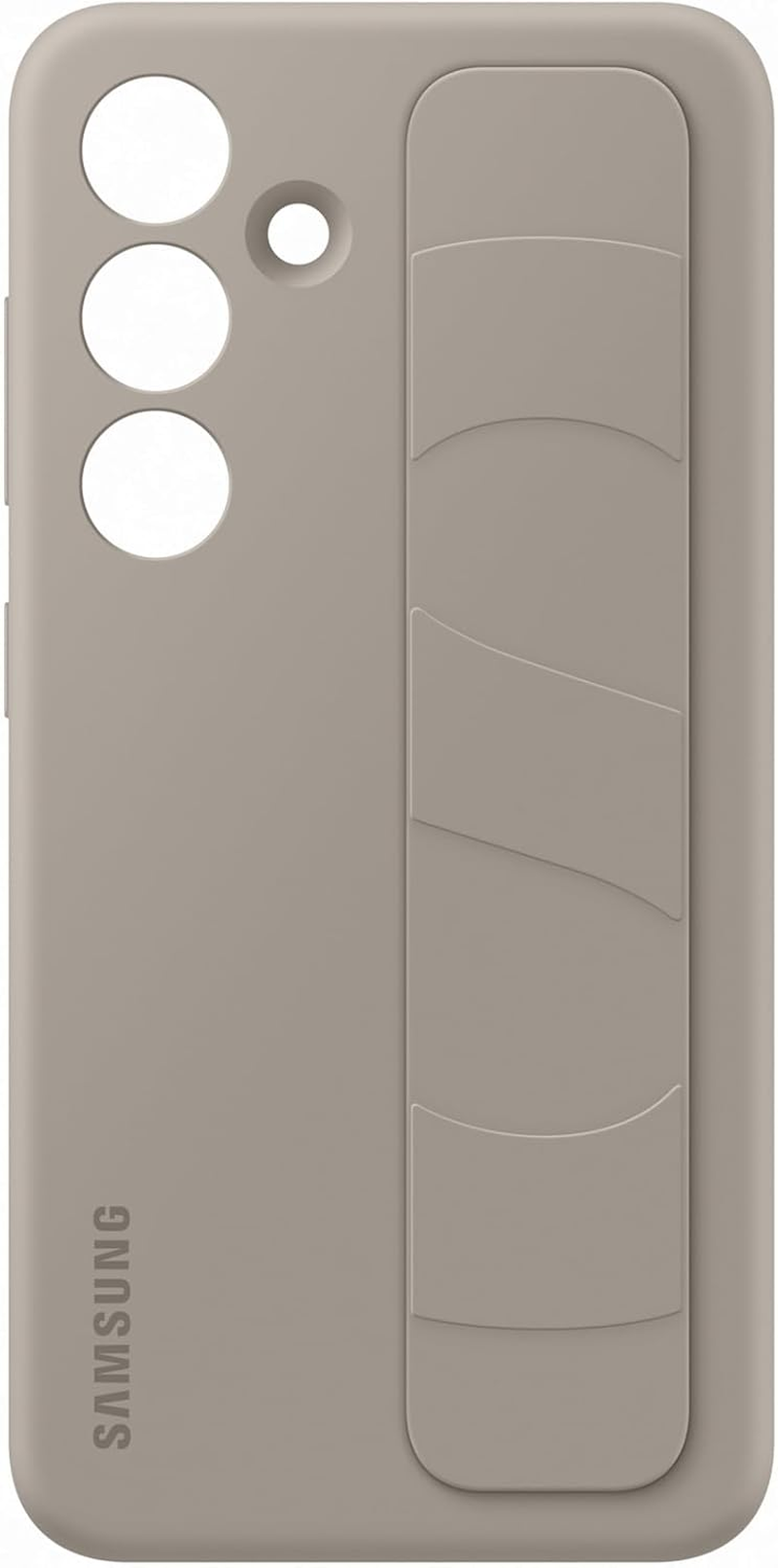 Samsung Standing Grip Case for Samsung Galaxy S24, Taupe - Dark Violet image number 2