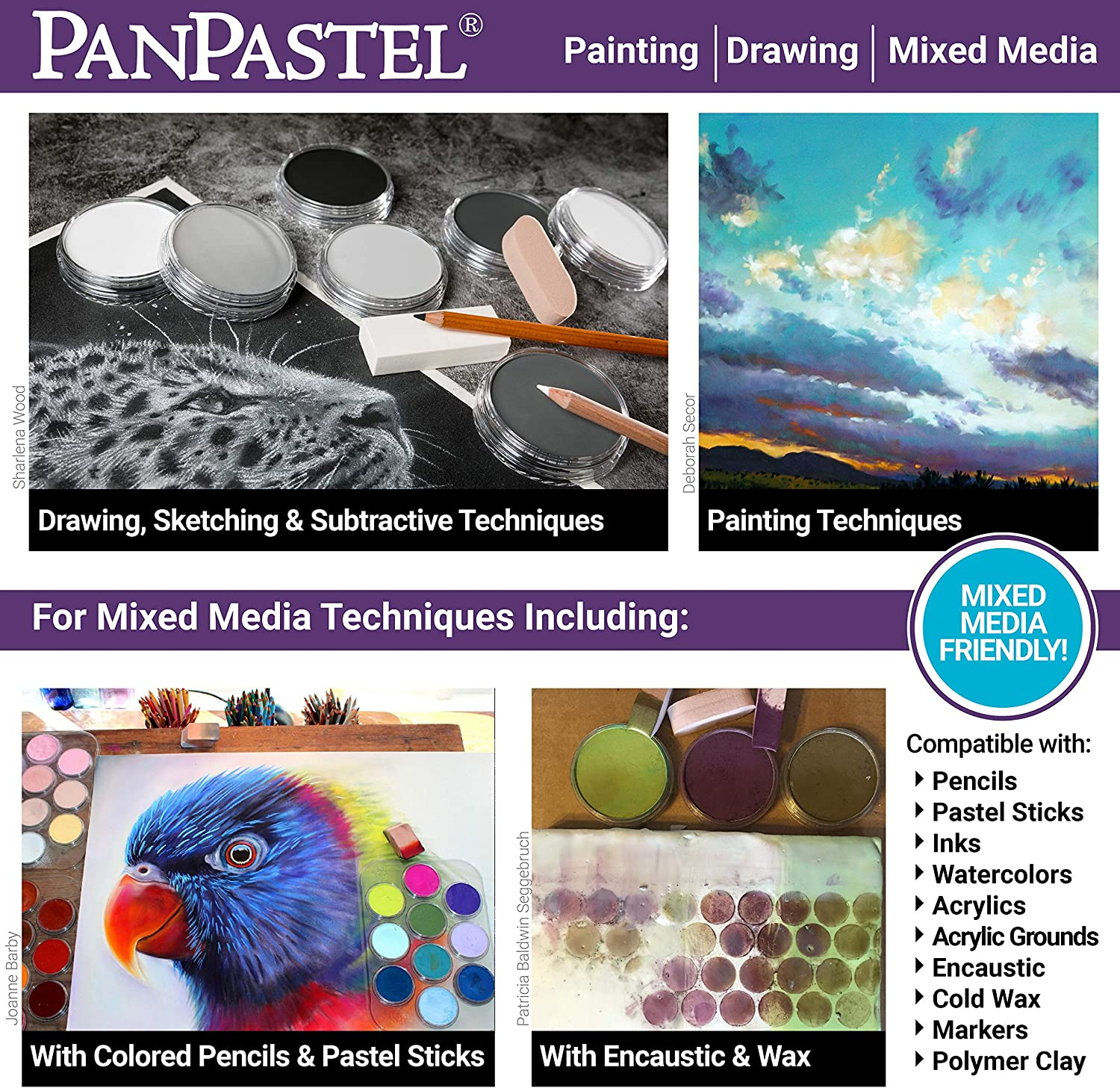 Panpastel Set 20 Colour Shades (PPSTL20-30206) - Tints image number 2
