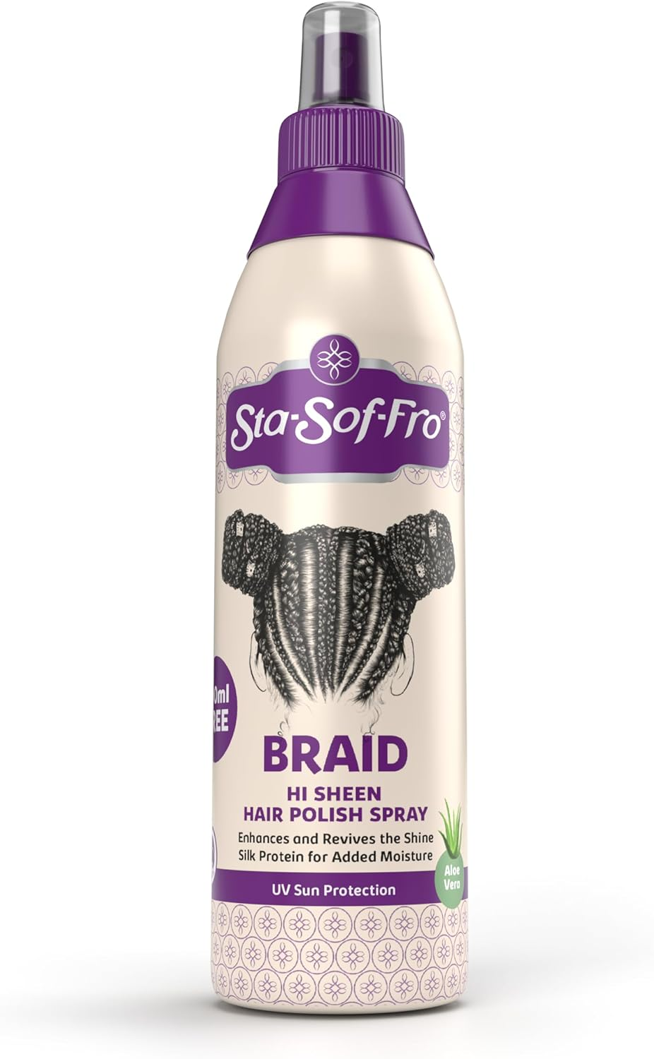Sta-Sof-Fro Braid Hi Sheen Hair Polish Spray 350Ml image number 2