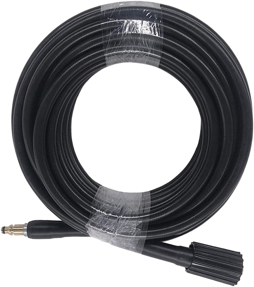 F Fityle Home Garden Cleaning Pressure Washer Pipe, Pressure Washer Cleaning Hose, Car Washer Hose Replacement Parts, for Gerni Adapter 10M