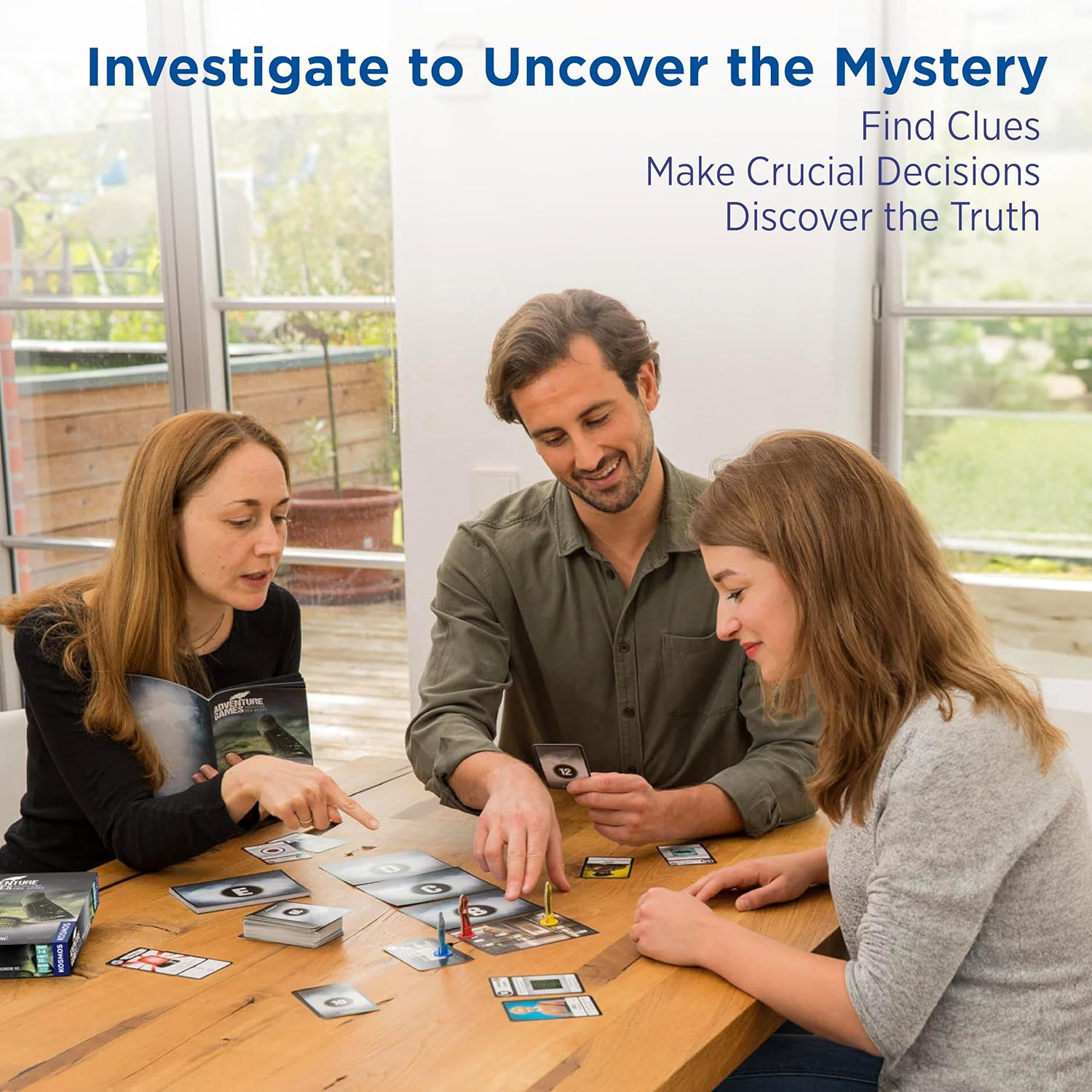 Thames & Kosmos 695132 Adventure Games- Monochrome Inc Card Games image number 5