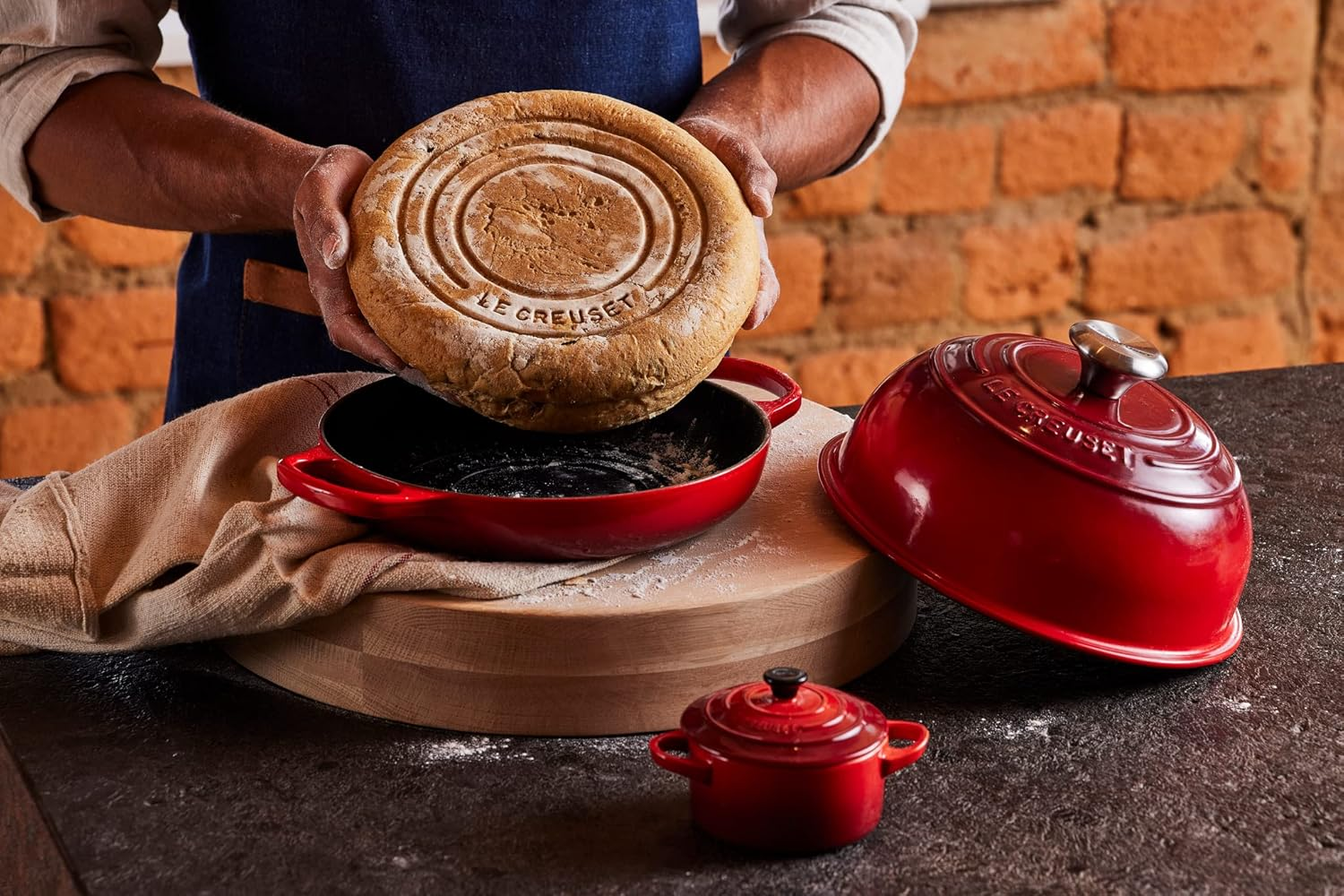 Le Creuset Enameled Cast Iron Bread Oven, Marseille
