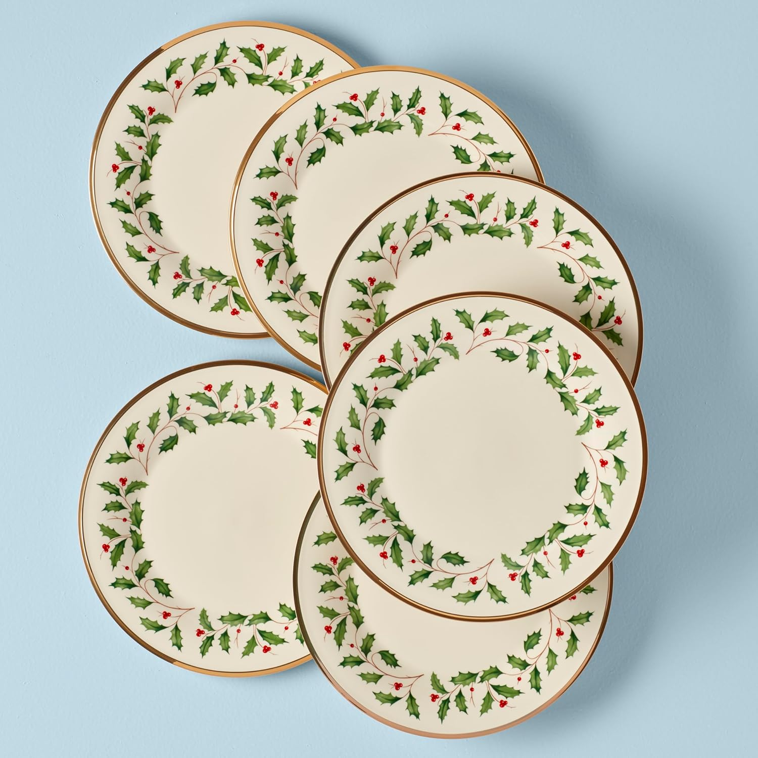 Lenox 835217 Holiday Dinner Plate Set, Buy 3 Get 6 image number 4