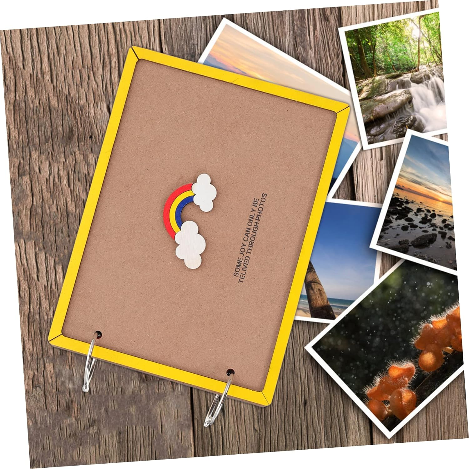 Photo Album Storage Book Photo Album Scrapbook Adhesive Pages Creative Diy Picture Book for Memory Keeping image number 3
