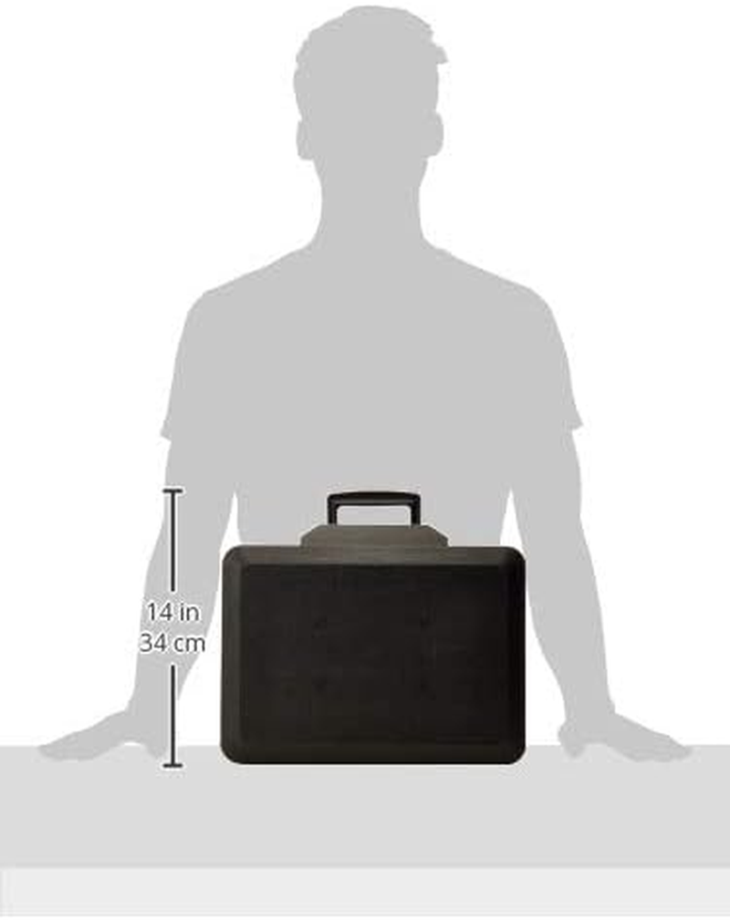 Sentrysafe Fireproof Safe Box with Key Lock, Chest Safe with Carrying Handle to Secure Valuables and Jewelry, 0.25 Cubic Feet, 6.3 X 15.3 X 12.1 Inches, 1160 image number 5