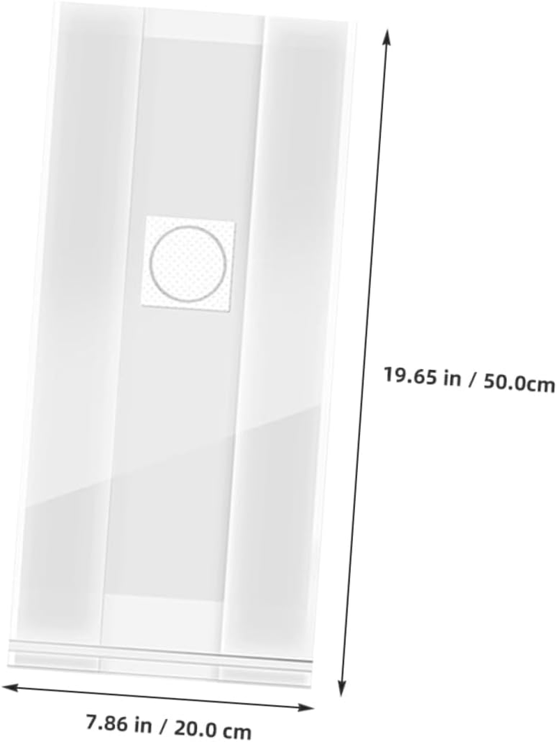 TOBBOMEY 50Pcs Mushroom Grow Bags for Cultivation Durable Grain Spawn Bags Space-Efficient Design for Indoor Gardening Greenhouses Home Hobbies image number 2