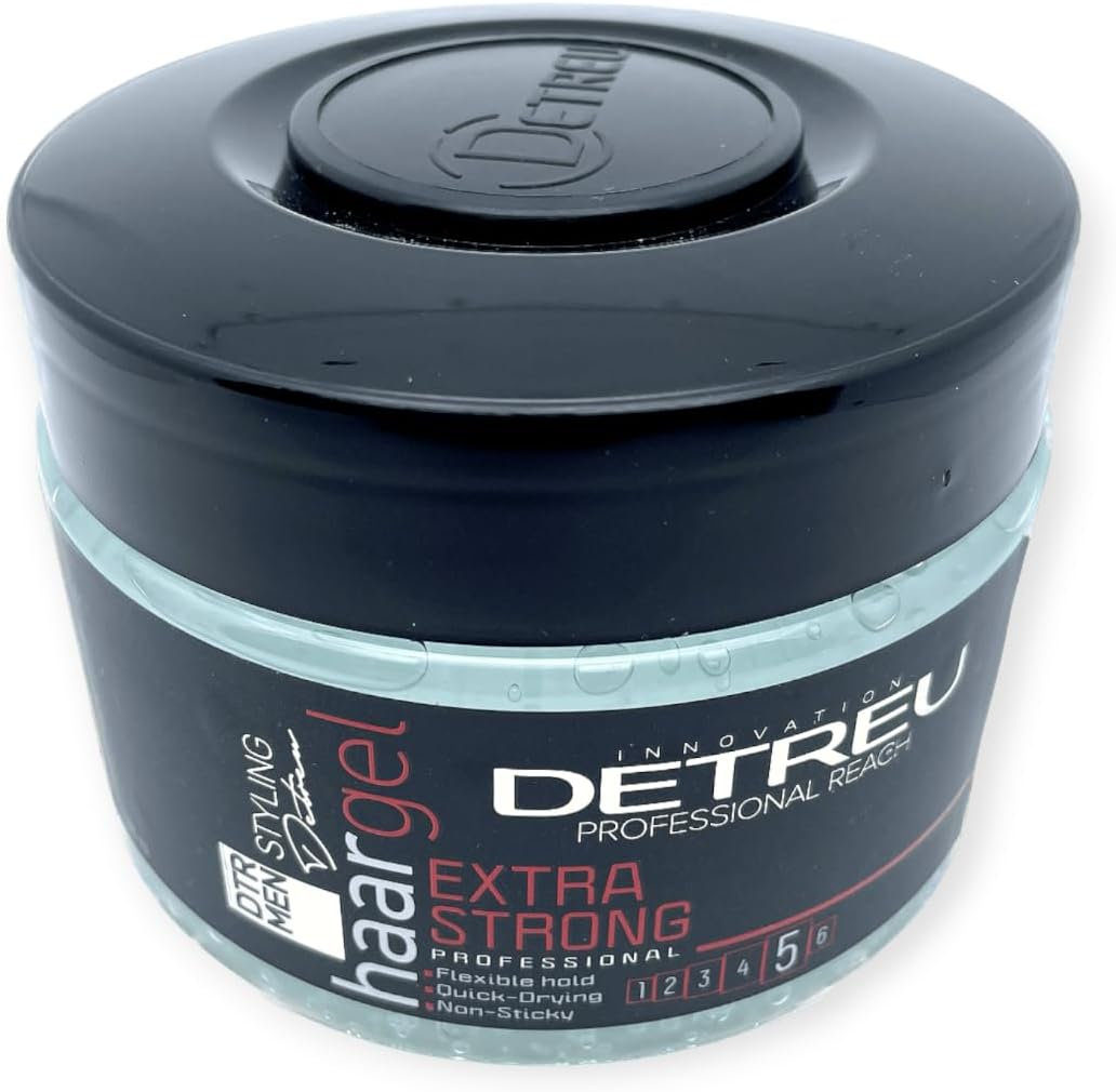 Detreu Hair Gel Styling Gel Professional (500 Ml, Extra Strong) image number 1