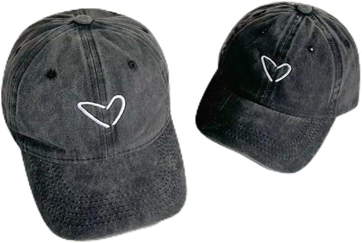 2PCS Parent-Child Hat Mother Child Daughter Son Baby Family Hat Retro Baseball Cap Adjustable Fashion Snap Cap Unisex Style Headwear image number 5