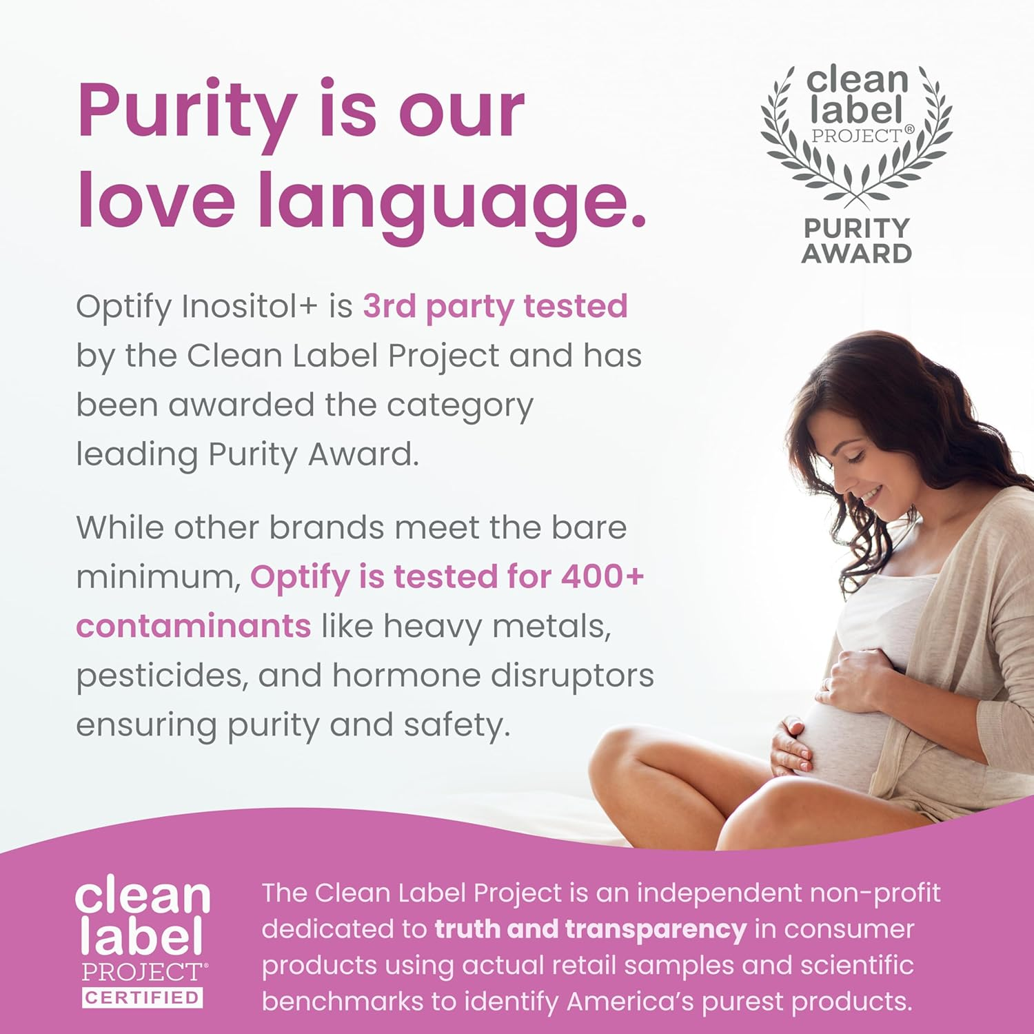 Premium Inositol Supplement - Myo-Inositol and D-Chiro Inositol plus Folate and Vitamin D - Ideal 40:1 Ratio - Hormone Balance & Healthy Ovarian Support for Women - Vitamin B8-30 Day Supply image number 6