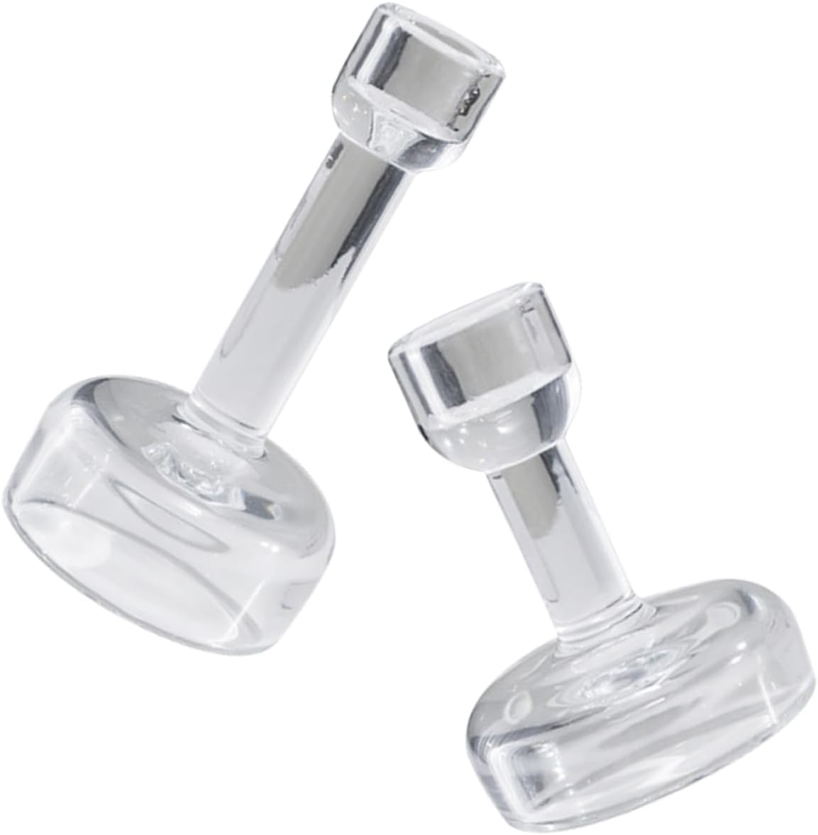 BIUDECO 2Pcs Vintage Candle Holders Elegant Tealight Holders for Weddings and Home Decor Romantic Centerpieces for Dinner Parties Candle Containers image number 6