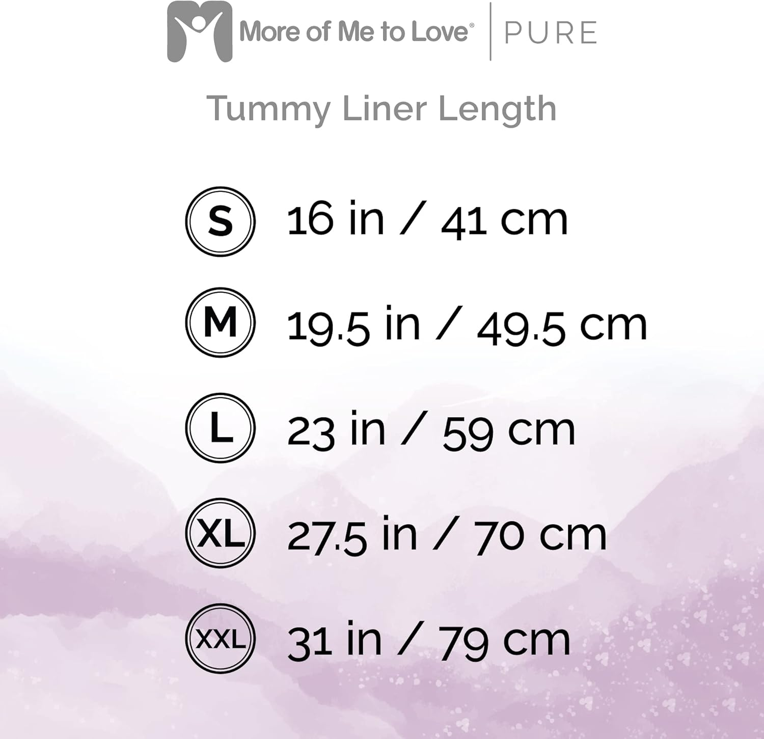 More of Me to Love Organic Cotton Tummy Liner 4-Pack, X-Large (2 X Pearl White and 2 X Stone Gray) image number 3