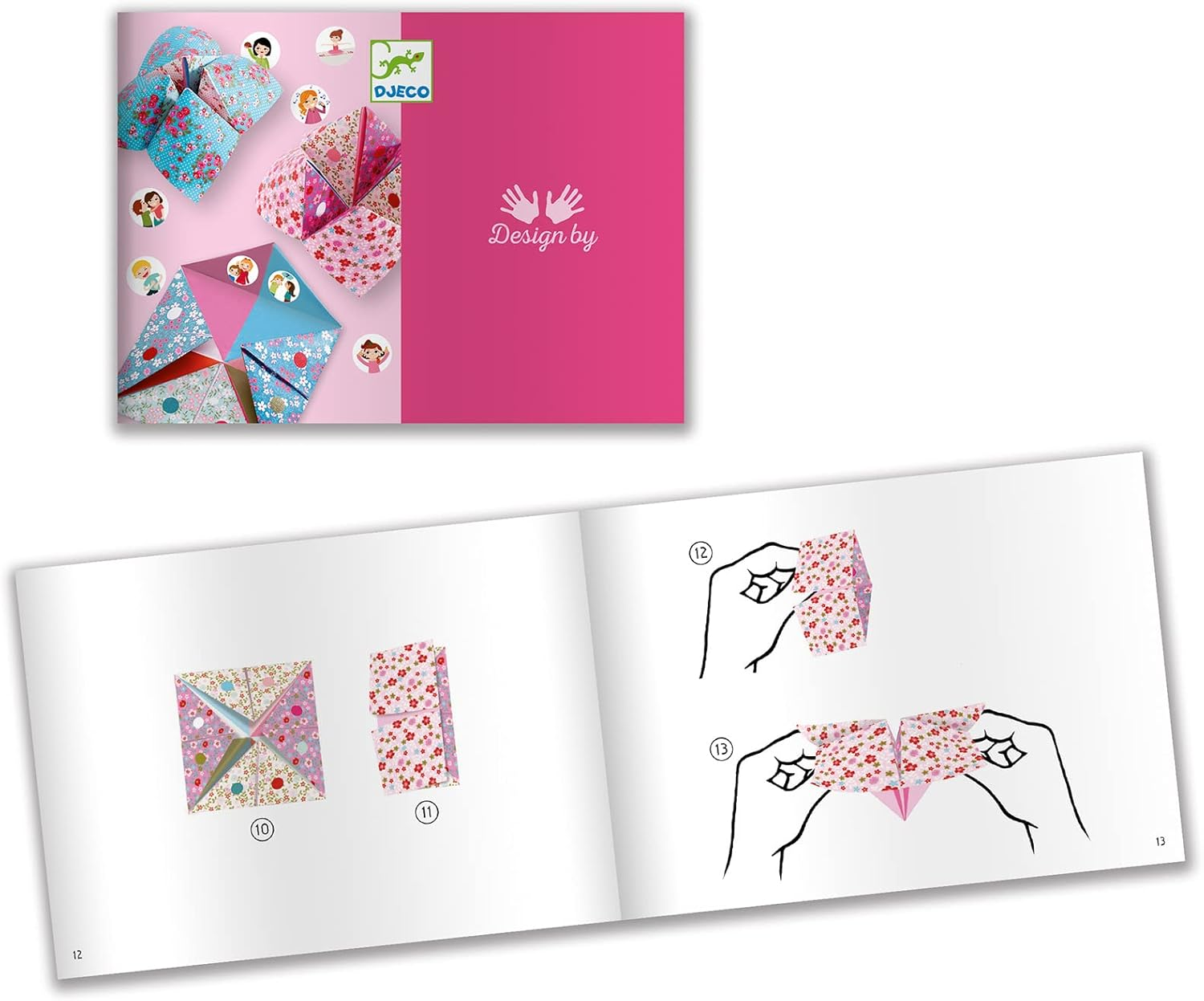 Djeco DJ08773 Fortune Tellers Origami Paper Set