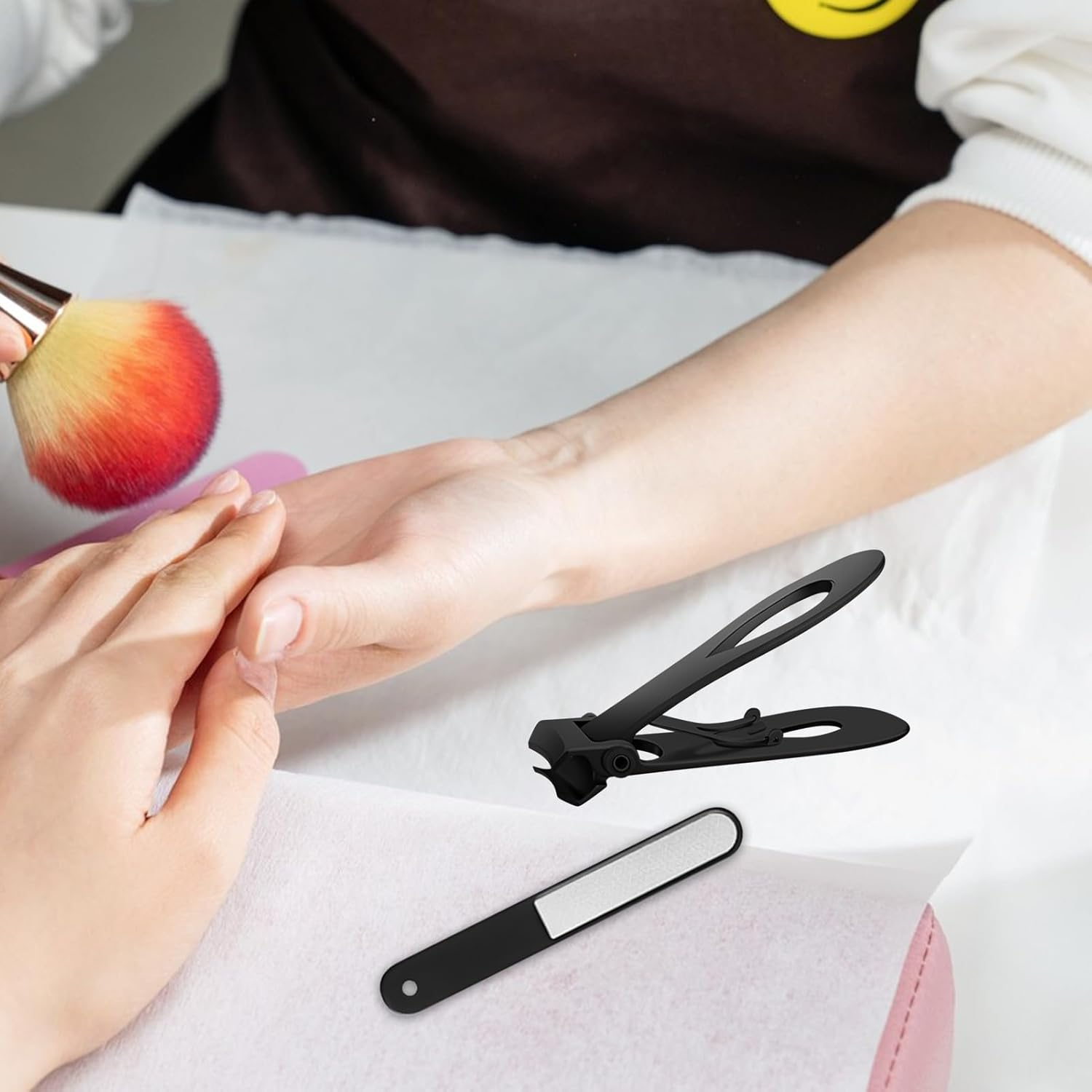 Mlqkpwy Men Nail Clipper Set | Stainless Steel Grooming Fingernail Cutter Set,Professional Manicure Tool, Portable Nail Cutter Kit for Friends Family Youth Daughter Son Teens image number 4