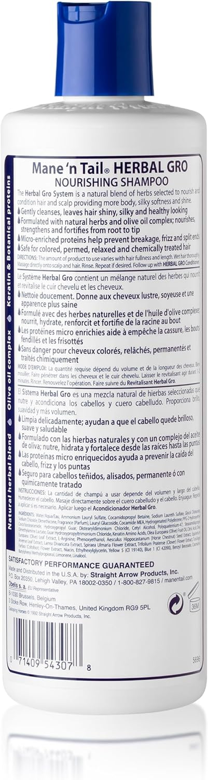 Mane N Tail Herbal Gro Shampoo, 12 Ounce image number 2