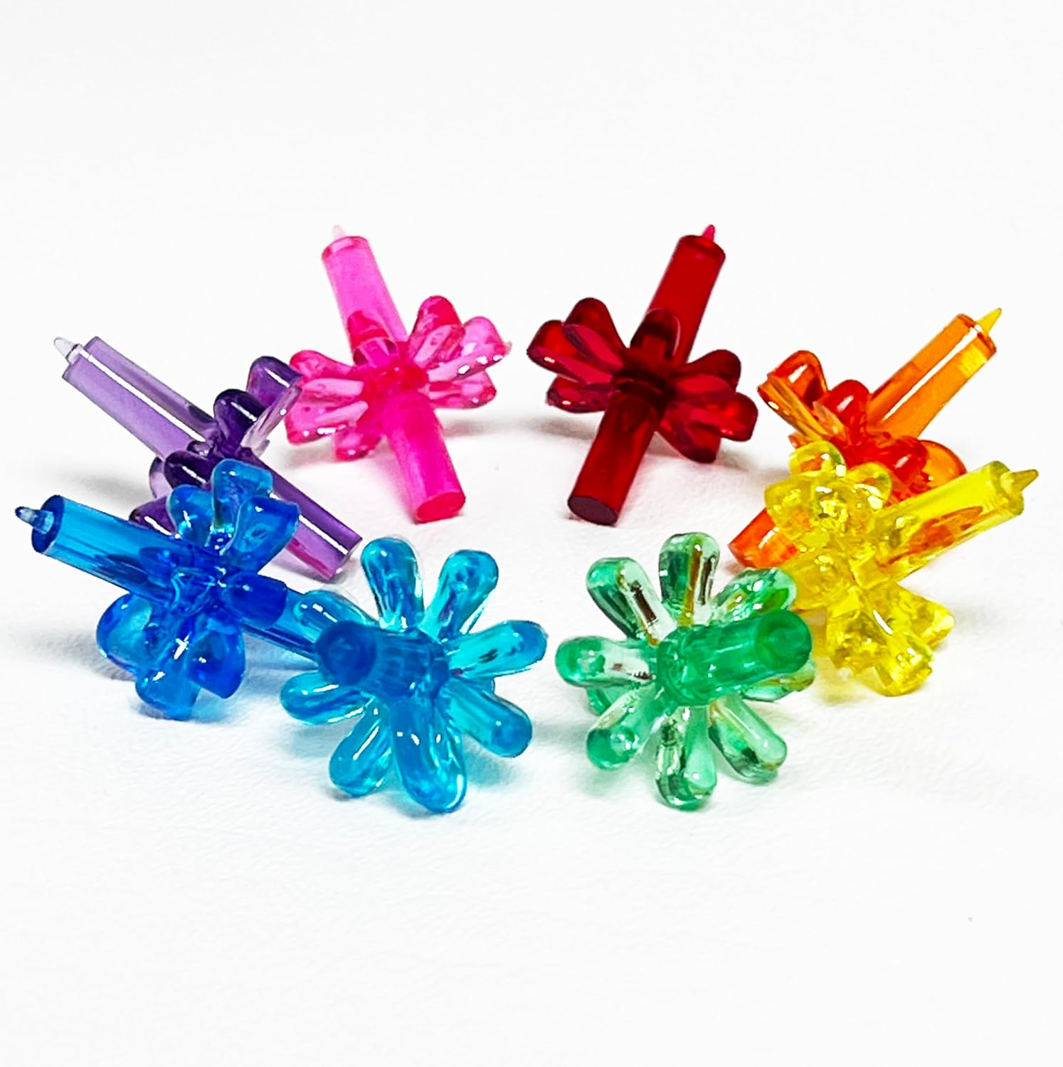 National Artcraft Candle Blossom Ceramic Christmas Tree Light Ornaments - (90/Pack)