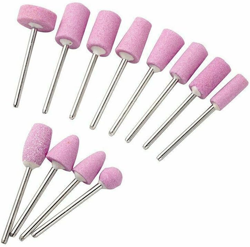 LEDON 12 File Nail Drill Bits File Tool Kit Machine Acrylic Manicure Art Pen Shaper image number 4