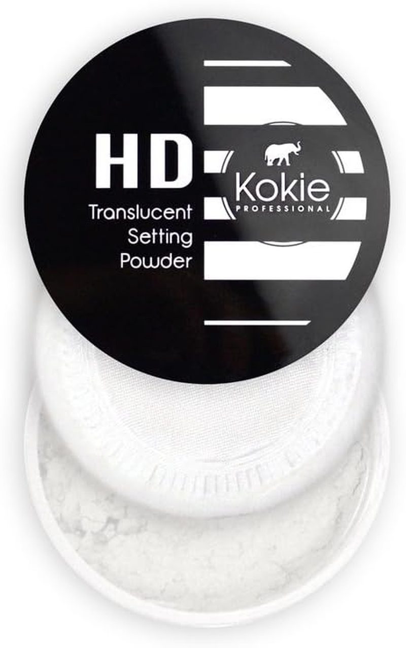 Kokie Cosmetics Setting Powders, Green - Redness Correction, 0.18 Ounce