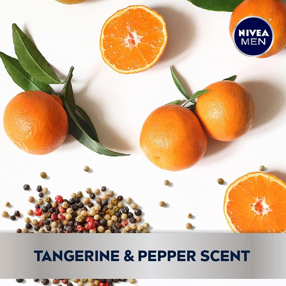 Nivea, Men, Refreshing 3-In-1 Body Wash, Shampoo, Sport, 16.9 Fl Oz (500 Ml) image number 2