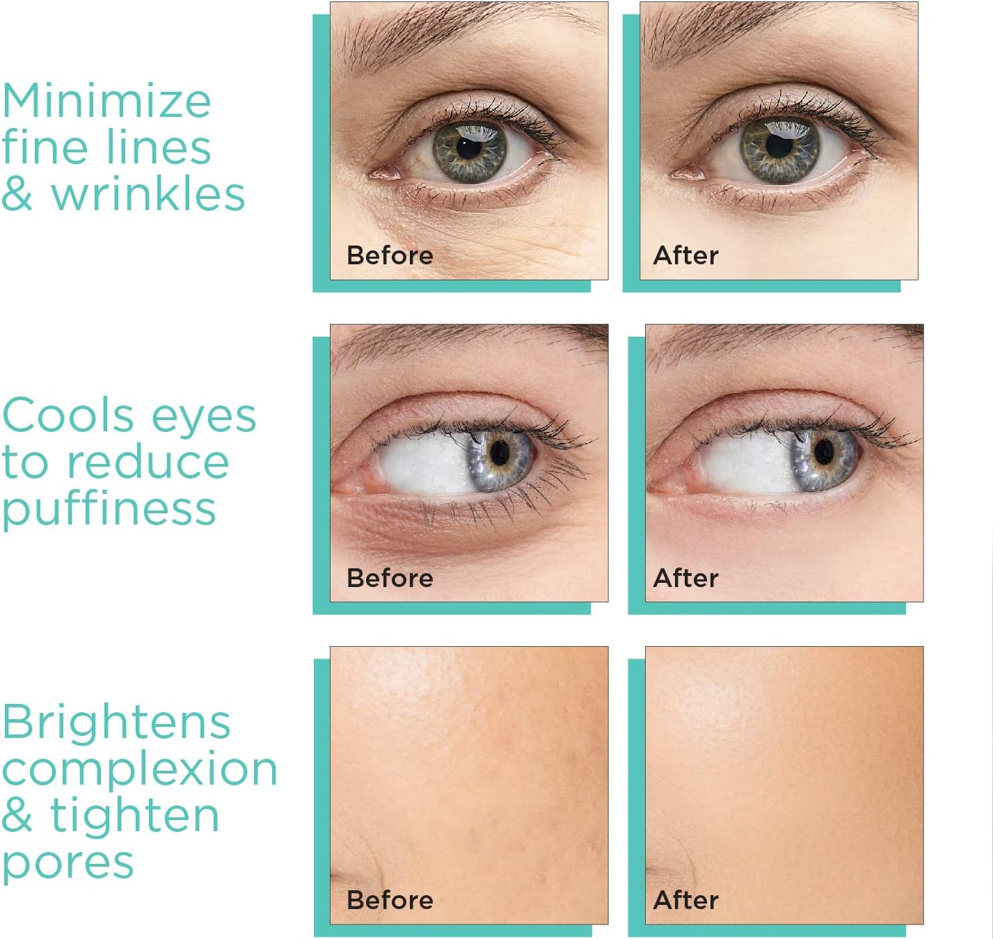 Mon&eacute;tbeauty Ice Globes for Facials, Freezer Safe and Highly Effective Facial Globes for Daily Beauty Routines, Tighten Skin, Reduce Puffiness and Headaches and Enhance Circulation (Purple) - Pink image number 6