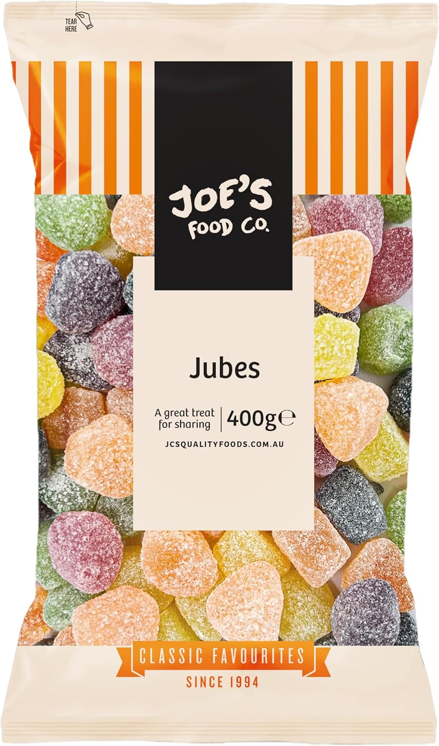 J.C.'S Quality Foods Jubes, 400G image number 1