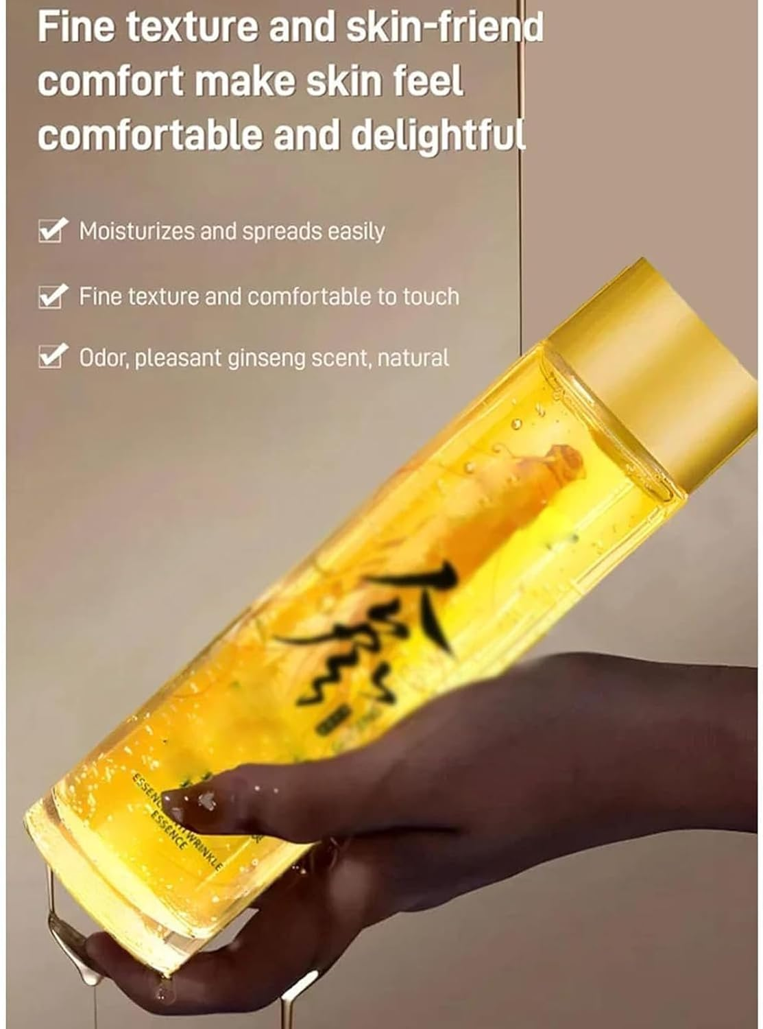 Anti Wrinkle Aging Ginseng Serum,Korean Red Ginseng Anti-Aging Essence,Ginseng Face Serum,Fighting Collagen Loss, Reducing Wrinkles and Improving Sagging - 2Pcs image number 7