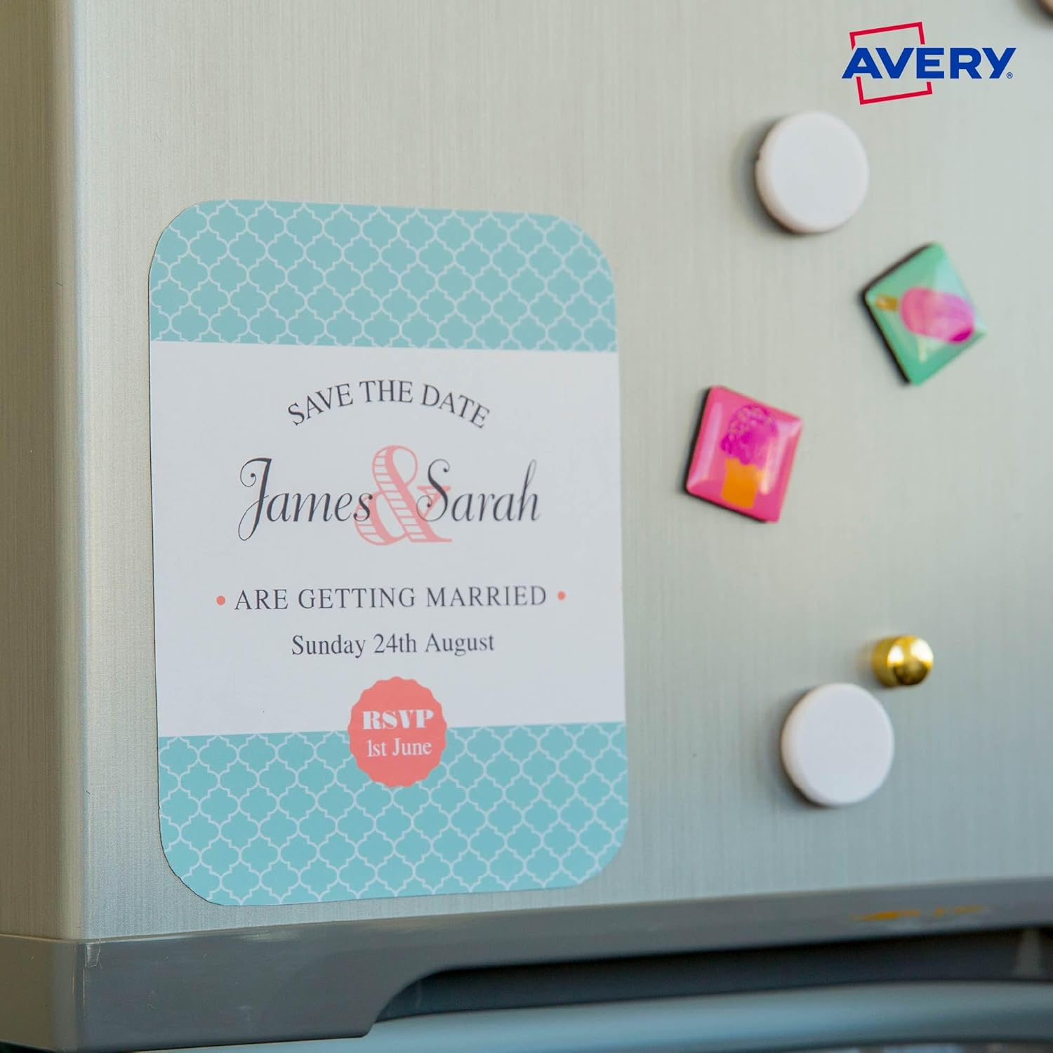 Avery A4 Magnet Sheets for Inkjet Printers - Fridge Magnets - Home D&eacute;cor Products - A4, 3 Sheets (71021 / C9415) image number 6
